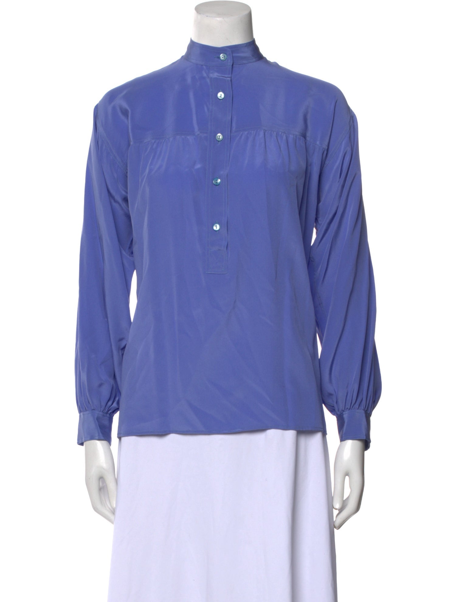 Yves Saint Laurent Rive Gauche Vintage Late 1970's - Early 1980's Blouse