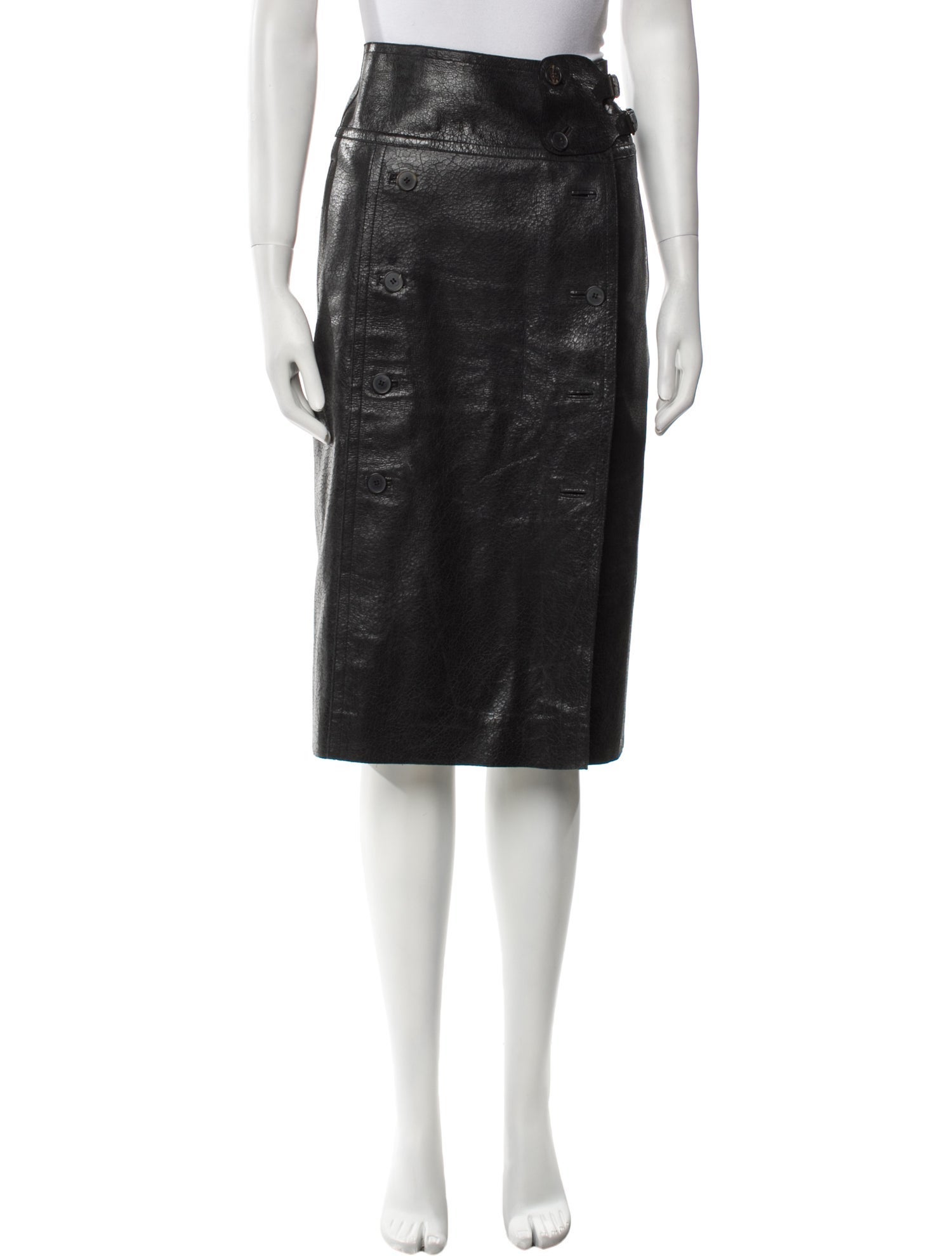 Yves Saint Laurent Rive Gauche Vintage Knee-Length Skirt