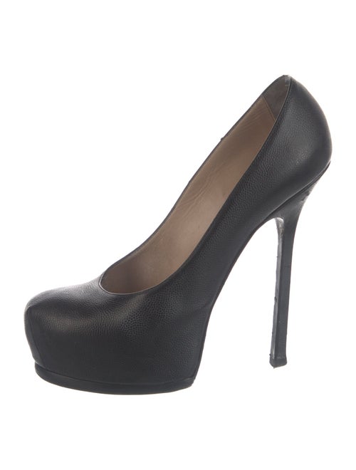 Yves Saint Laurent Rive Gauche Leather Pumps