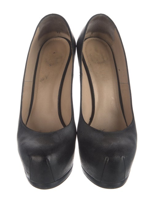 Yves Saint Laurent Rive Gauche Leather Pumps