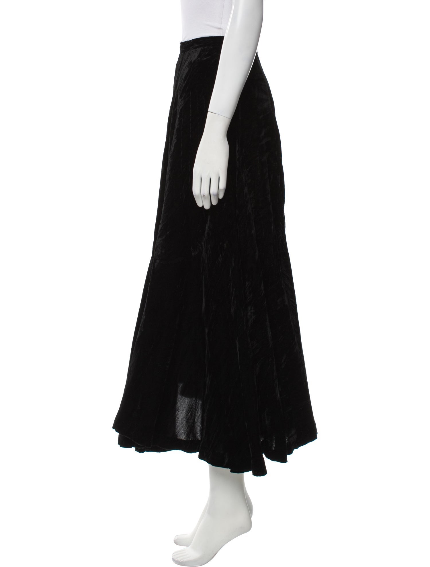 Yves Saint Laurent Rive Gauche Vintage Midi Length Skirt