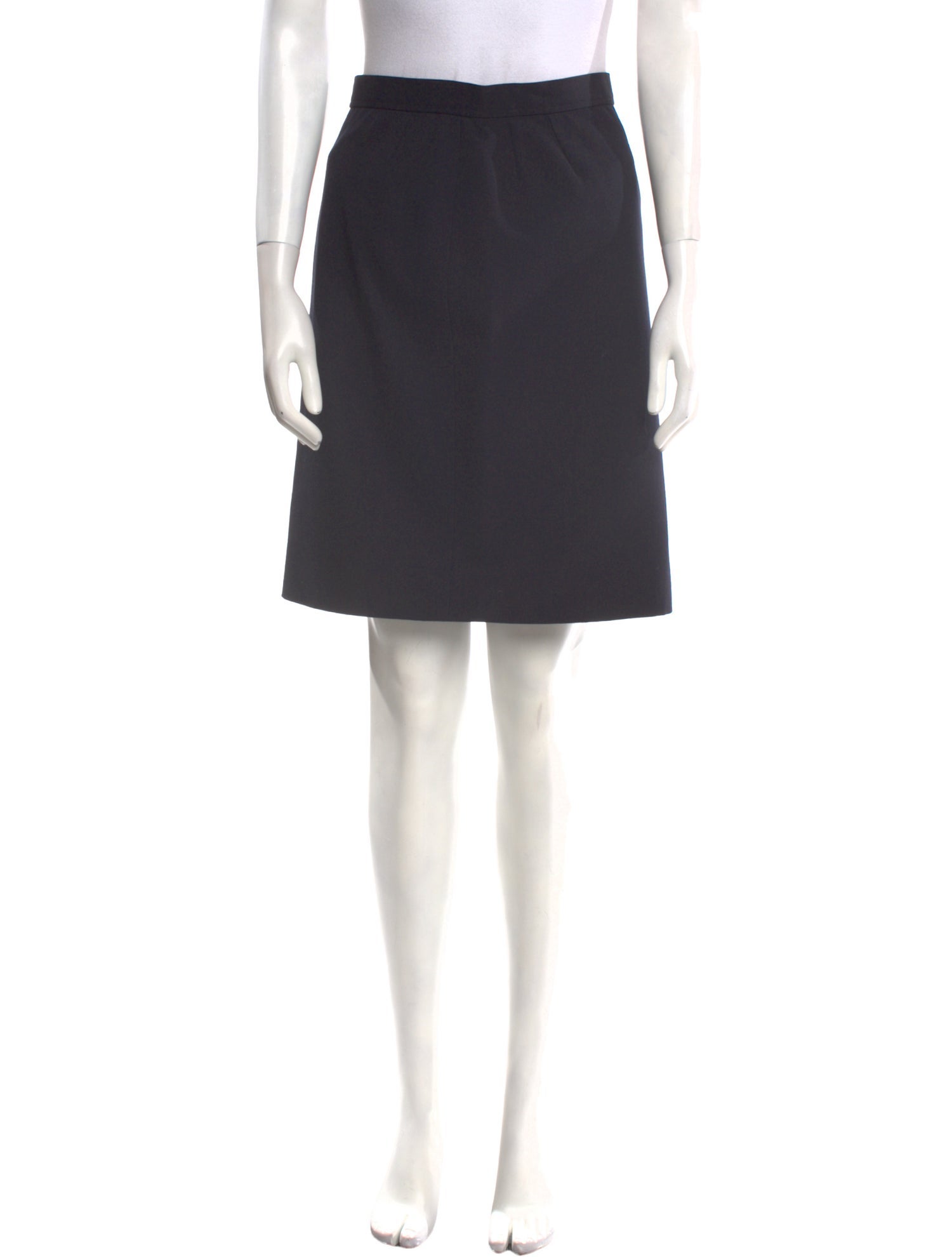 Yves Saint Laurent Rive Gauche Vintage Knee-Length Skirt