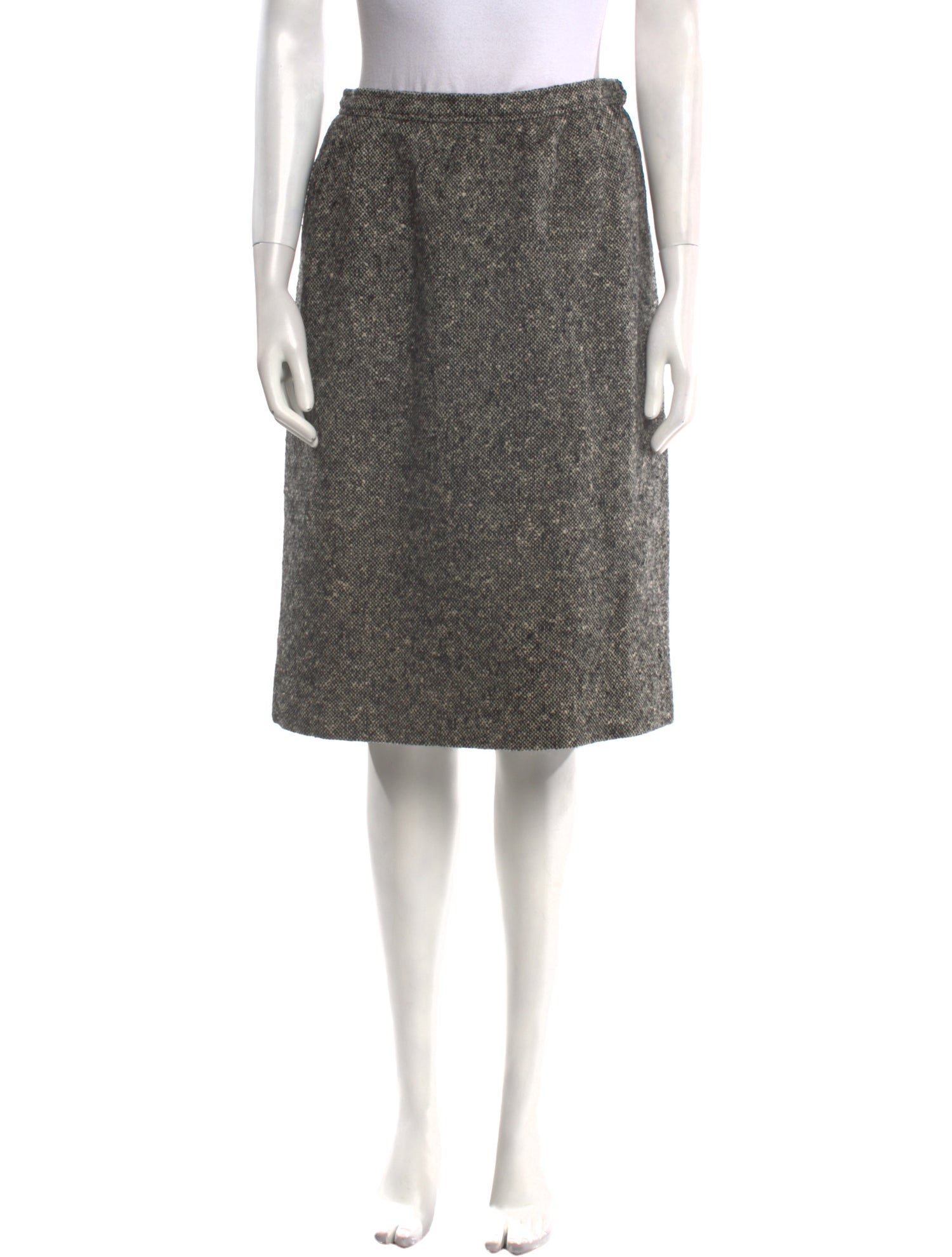 Yves Saint Laurent Rive Gauche Vintage Knee-Length Skirt