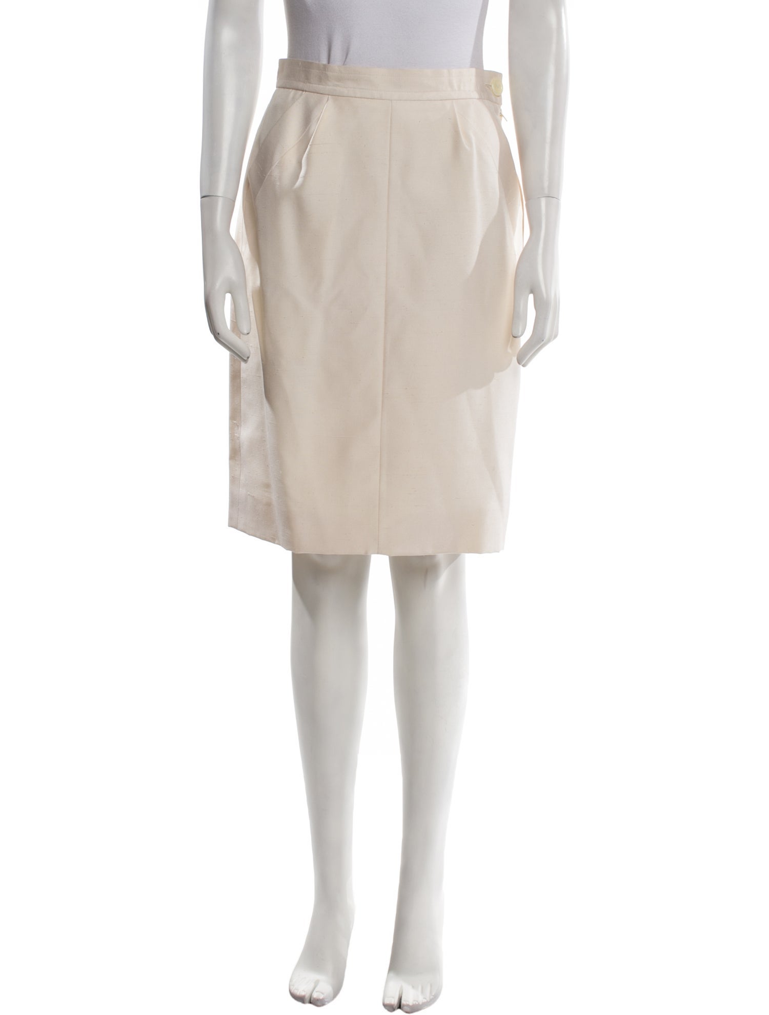 Yves Saint Laurent Rive Gauche Vintage Knee-Length Skirt