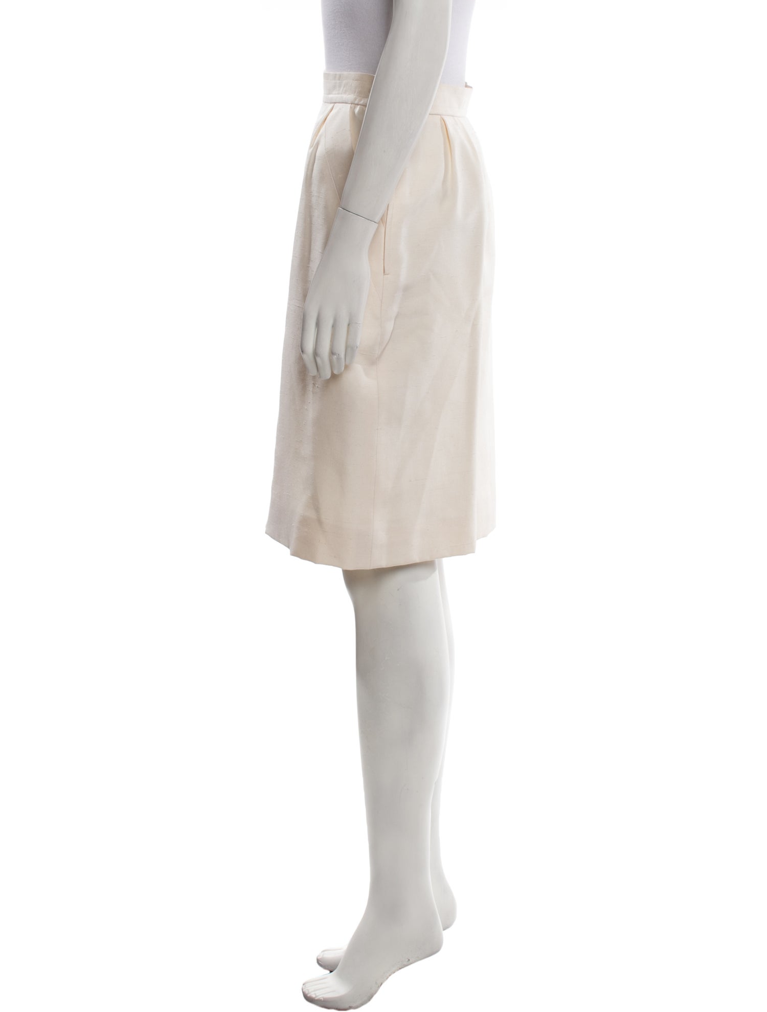 Yves Saint Laurent Rive Gauche Vintage Knee-Length Skirt