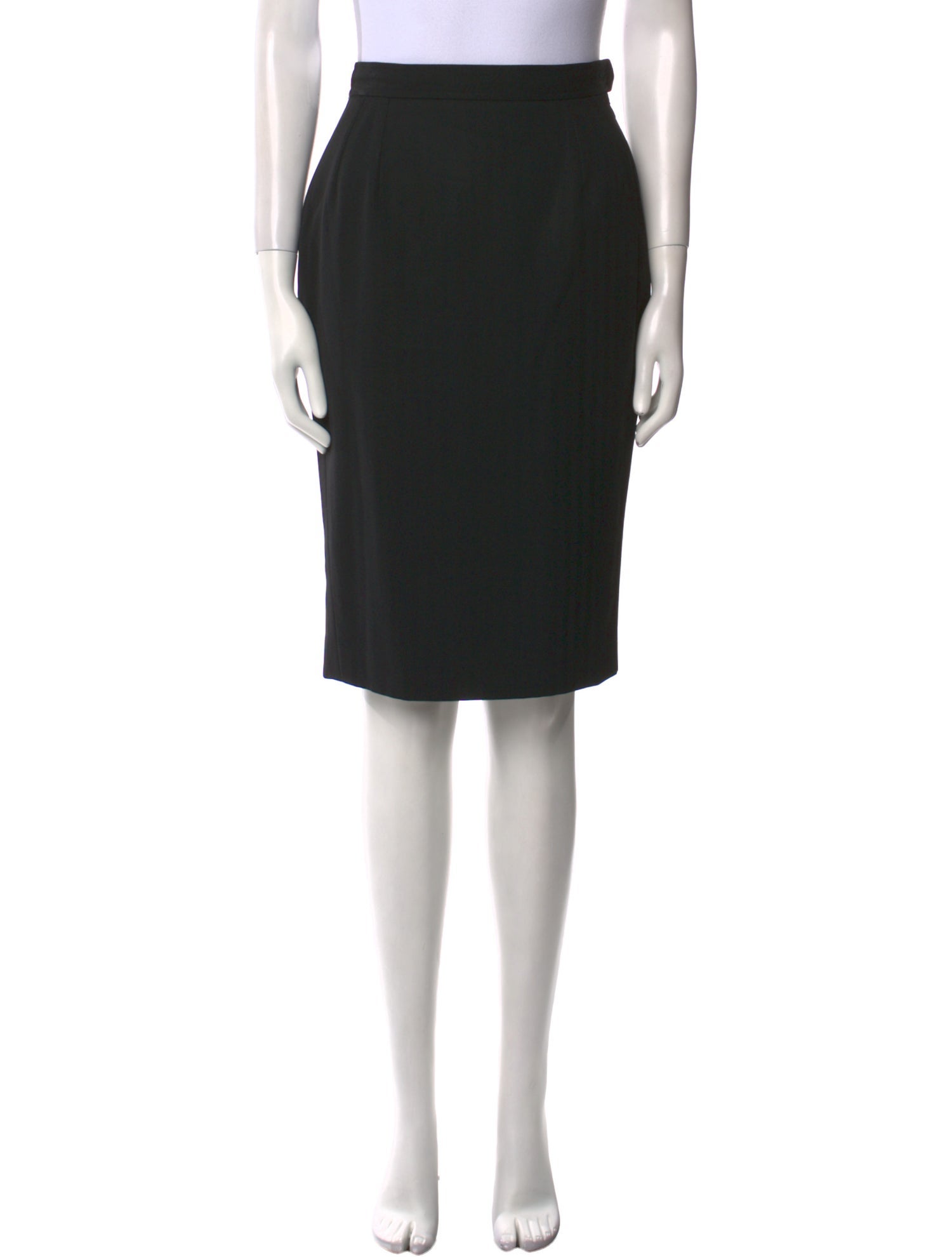 Yves Saint Laurent Rive Gauche Vintage Knee-Length Skirt