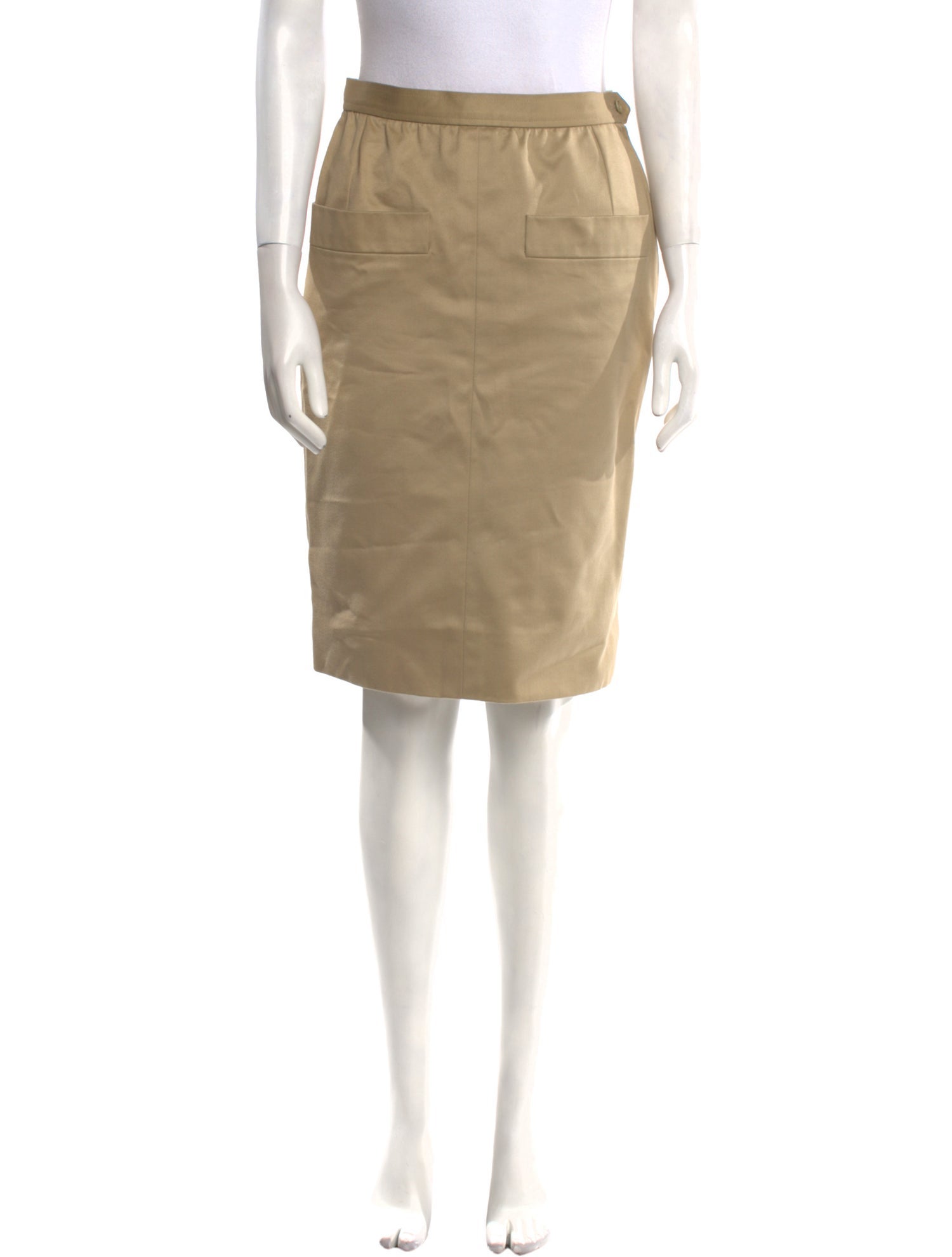 Yves Saint Laurent Rive Gauche Vintage Knee-Length Skirt