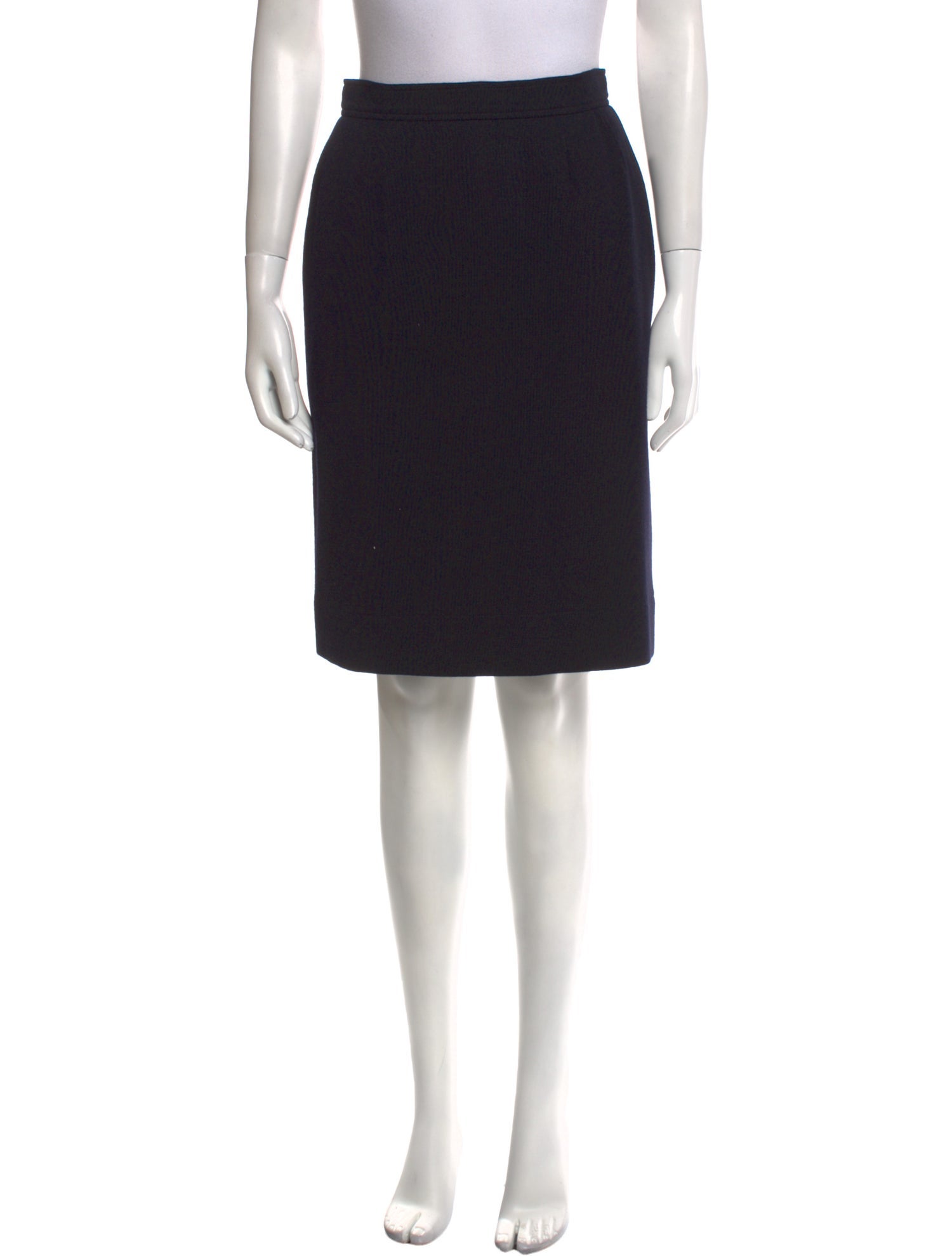 Yves Saint Laurent Rive Gauche Vintage Knee-Length Skirt