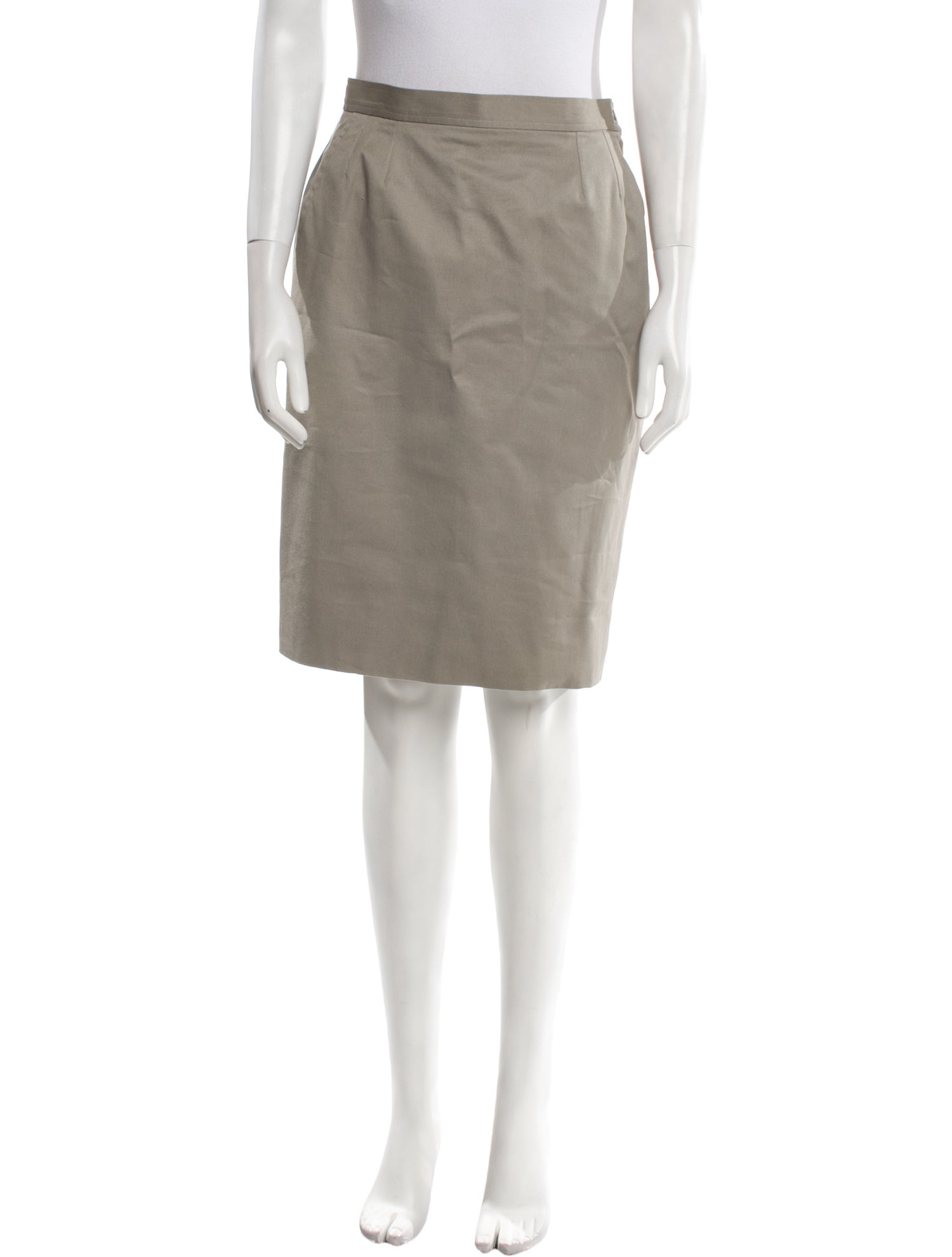 Yves Saint Laurent Rive Gauche Vintage Knee-Length Skirt