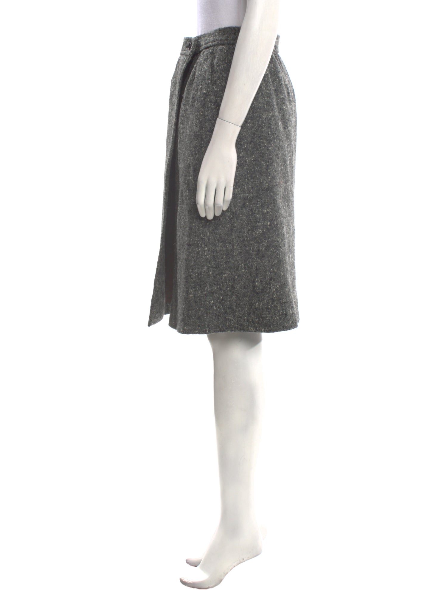 Yves Saint Laurent Rive Gauche Vintage Knee-Length Skirt