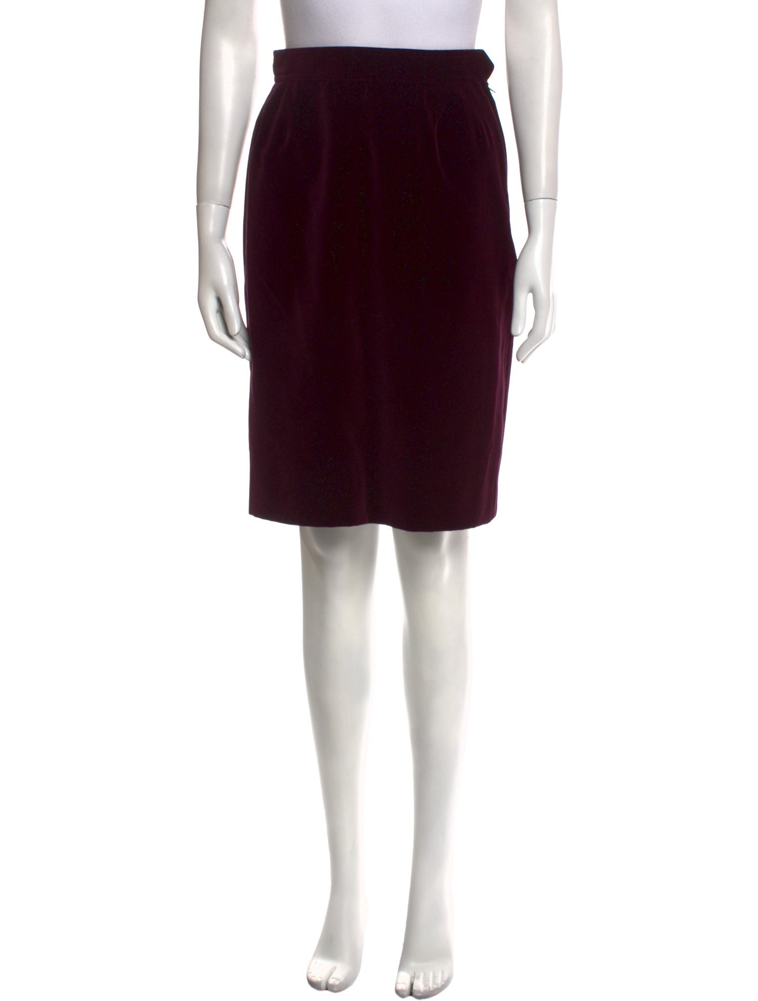 Yves Saint Laurent Rive Gauche Vintage Knee-Length Skirt