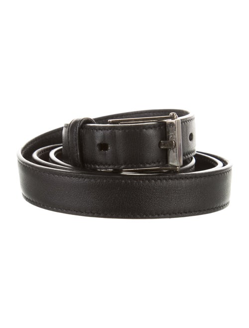 Saint Laurent Skinny Leather Waist Belt