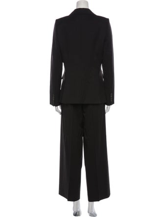 Yves Saint Laurent Rive Gauche Wool Pant Set