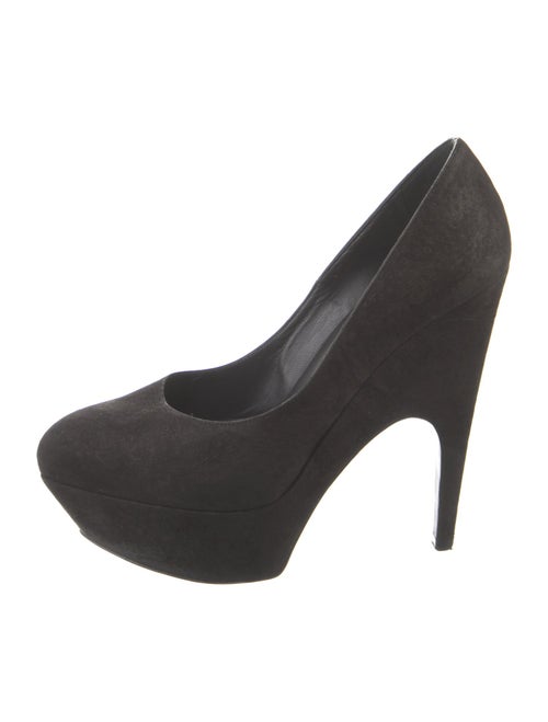 Yves Saint Laurent Rive Gauche Suede Pumps