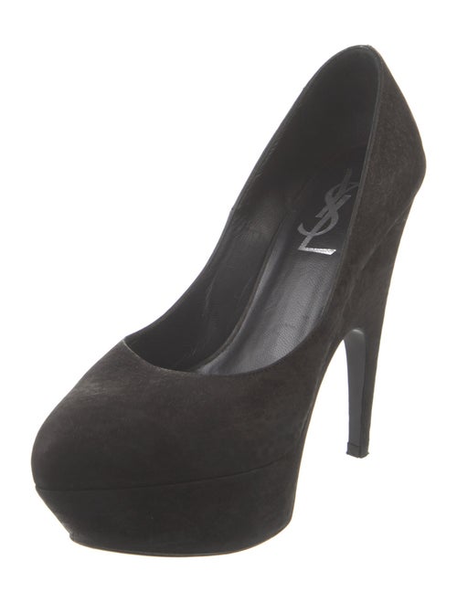 Yves Saint Laurent Rive Gauche Suede Pumps