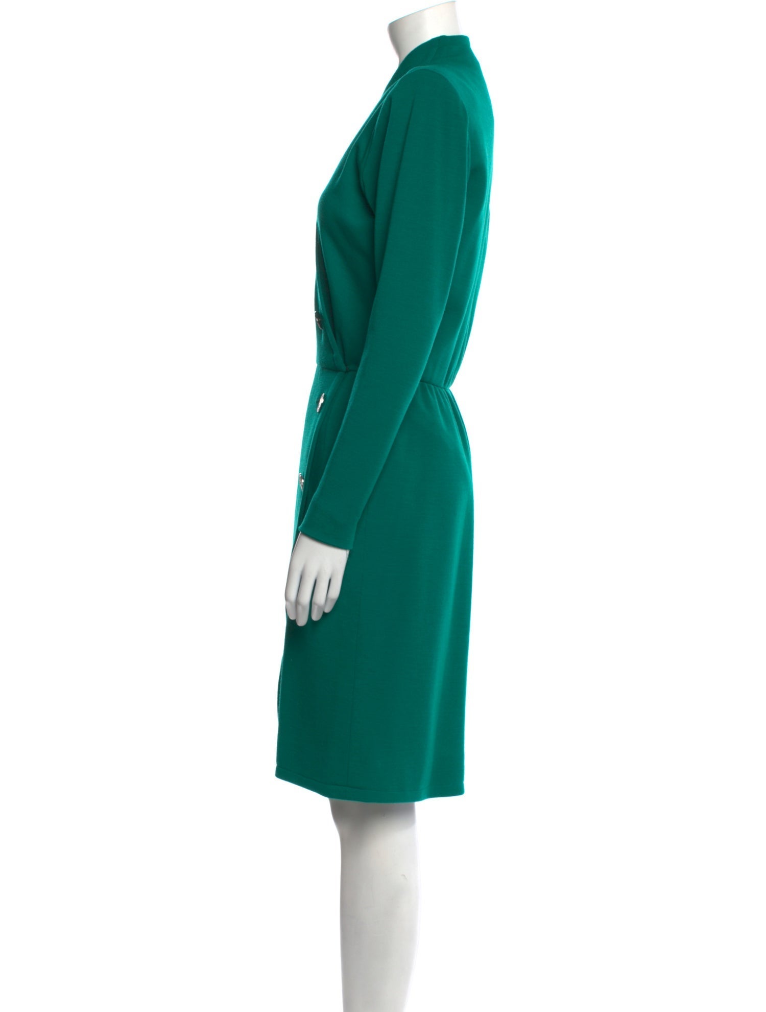 Yves Saint Laurent Rive Gauche Vintage Knee-Length Dress