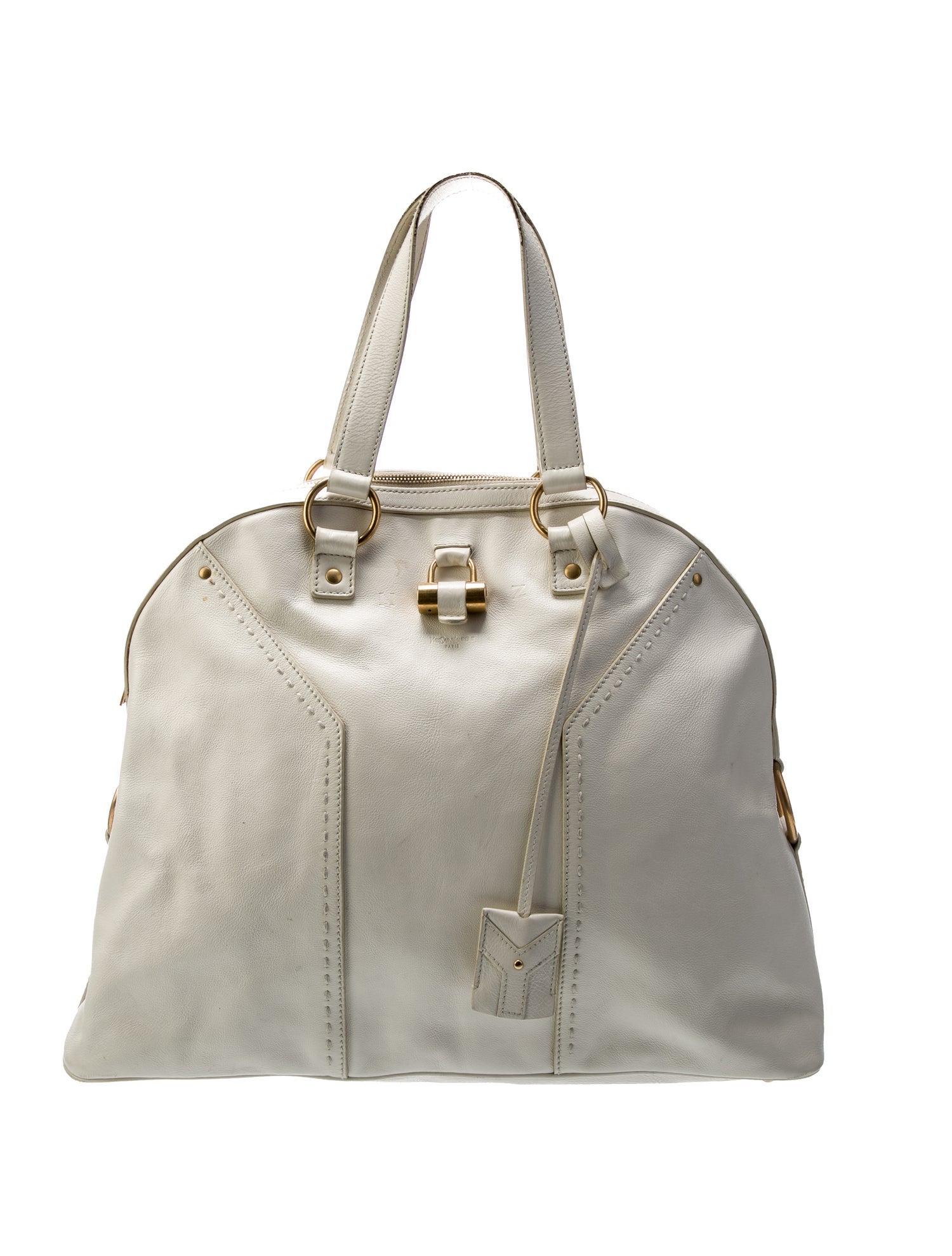 Yves Saint Laurent Rive Gauche Leather Shoulder Bag