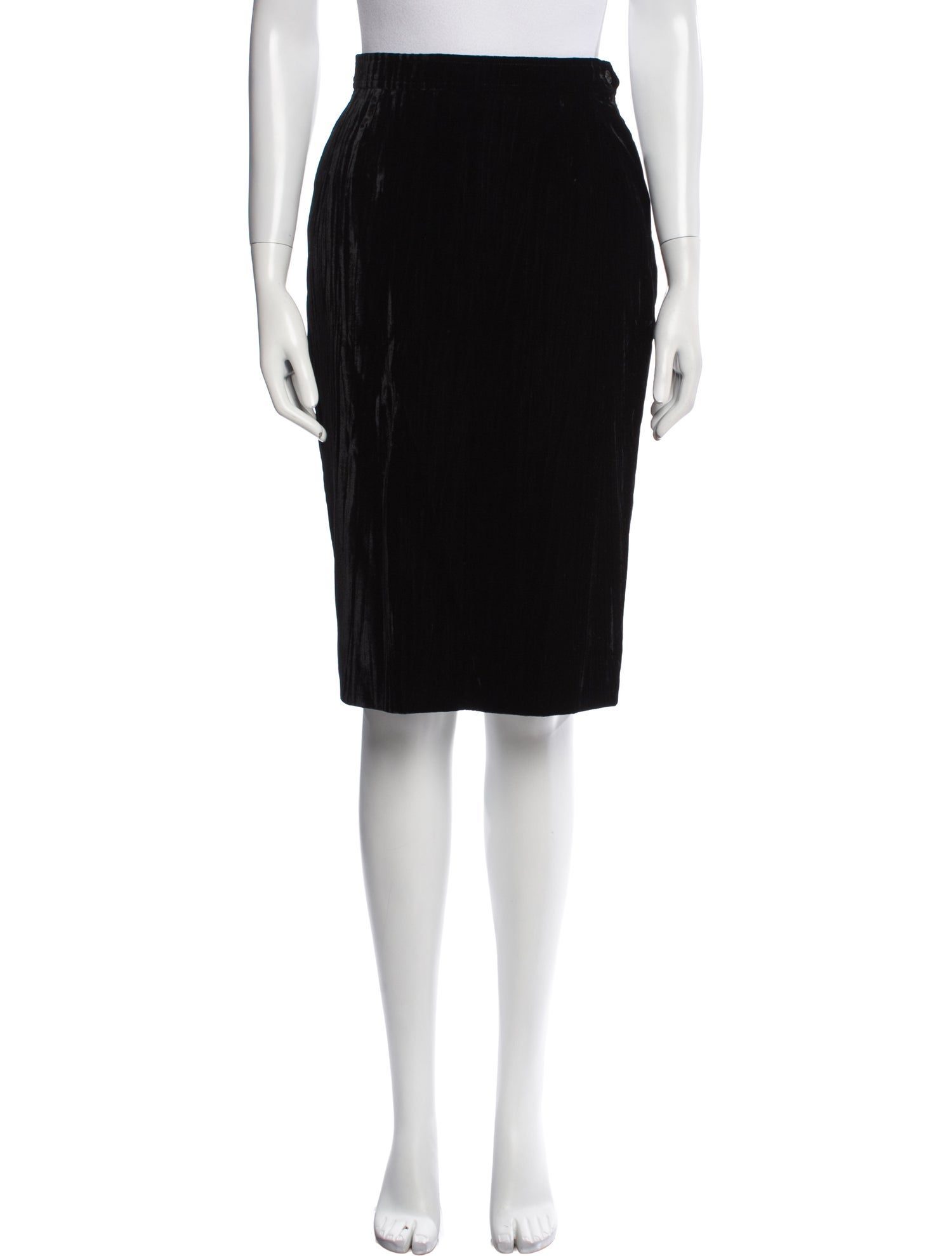 Yves Saint Laurent Rive Gauche Vintage Knee-Length Skirt