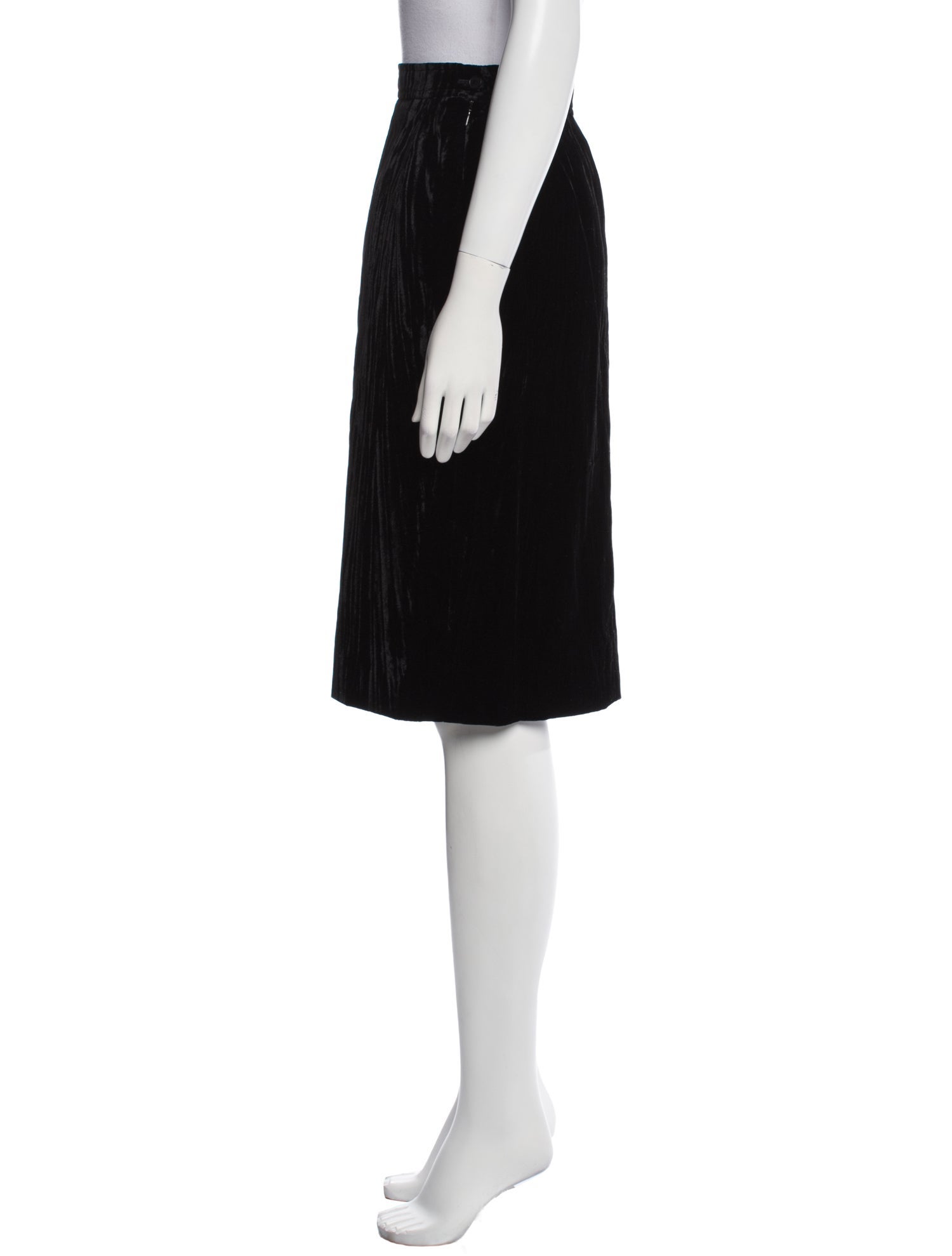 Yves Saint Laurent Rive Gauche Vintage Knee-Length Skirt