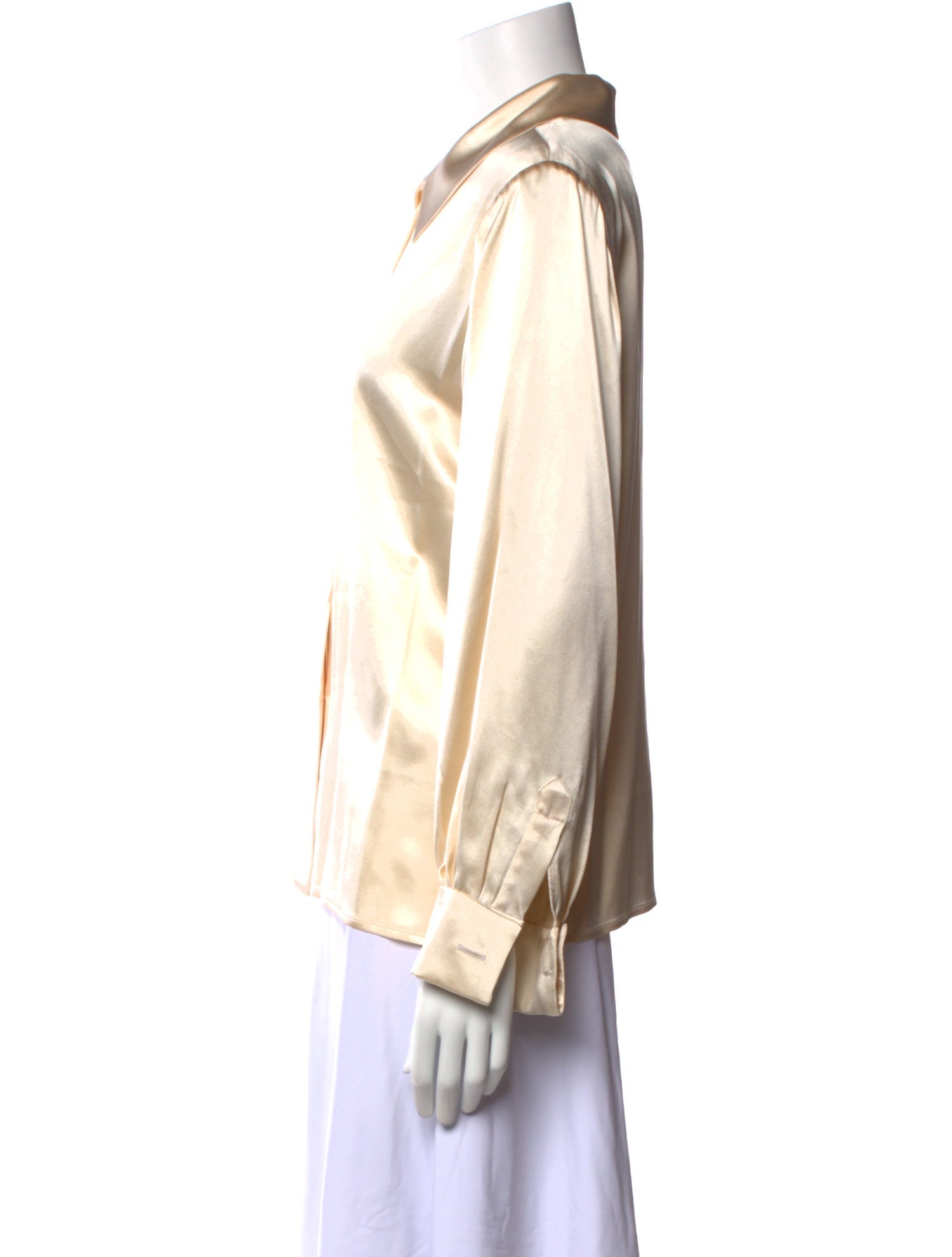 Yves Saint Laurent Rive Gauche Vintage 1994 Button-Up Top