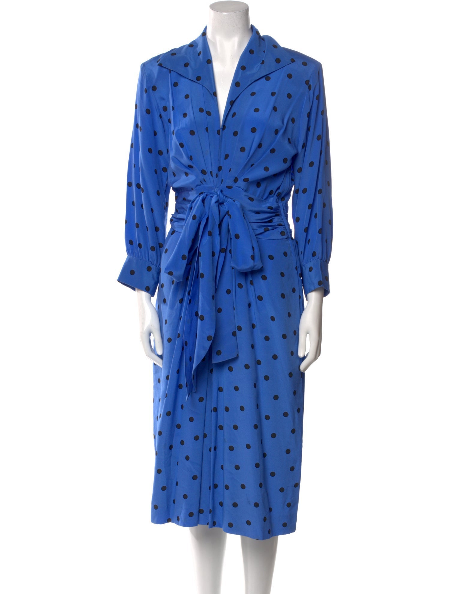 Yves Saint Laurent Rive Gauche Vintage Midi Length Dress