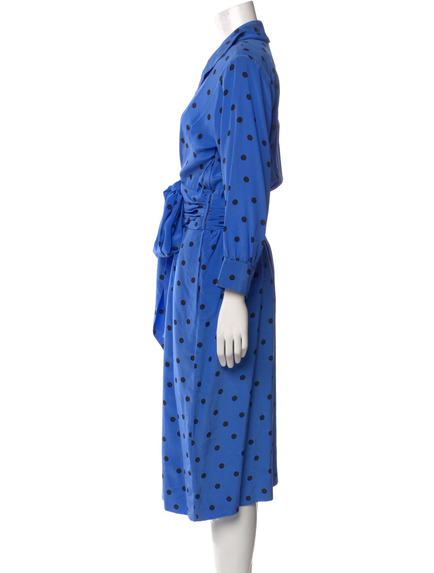 Yves Saint Laurent Rive Gauche Vintage Midi Length Dress