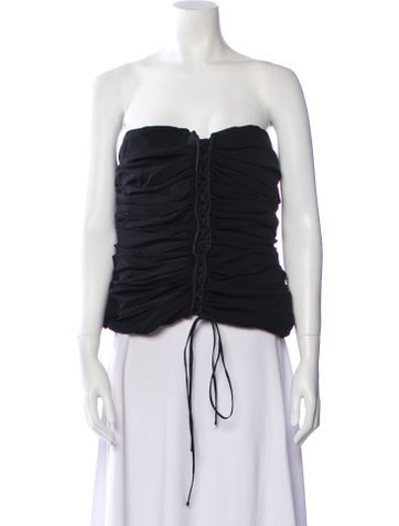 Yves Saint Laurent Rive Gauche Tops Vintage 2001 Crop Top Us8, Fr40 | M