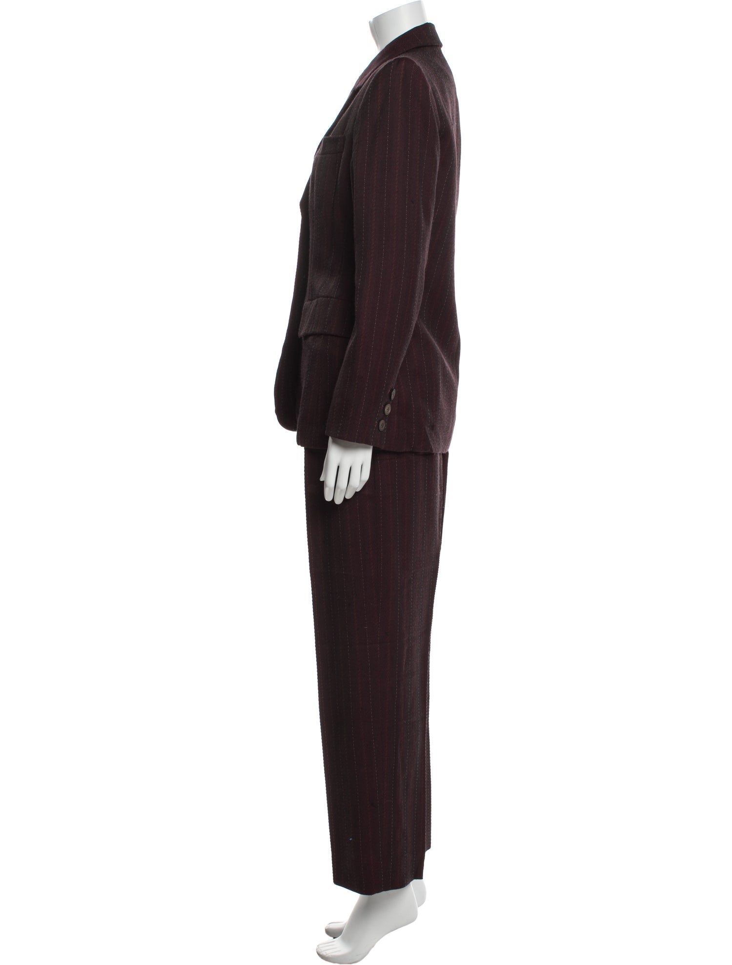 Yves Saint Laurent Rive Gauche Vintage Late 1980's - Early 1990's Pantsuit