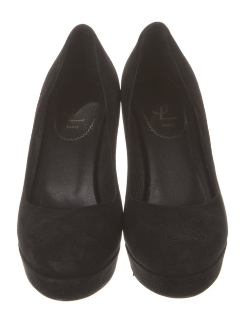 Yves Saint Laurent Rive Gauche Suede Pumps
