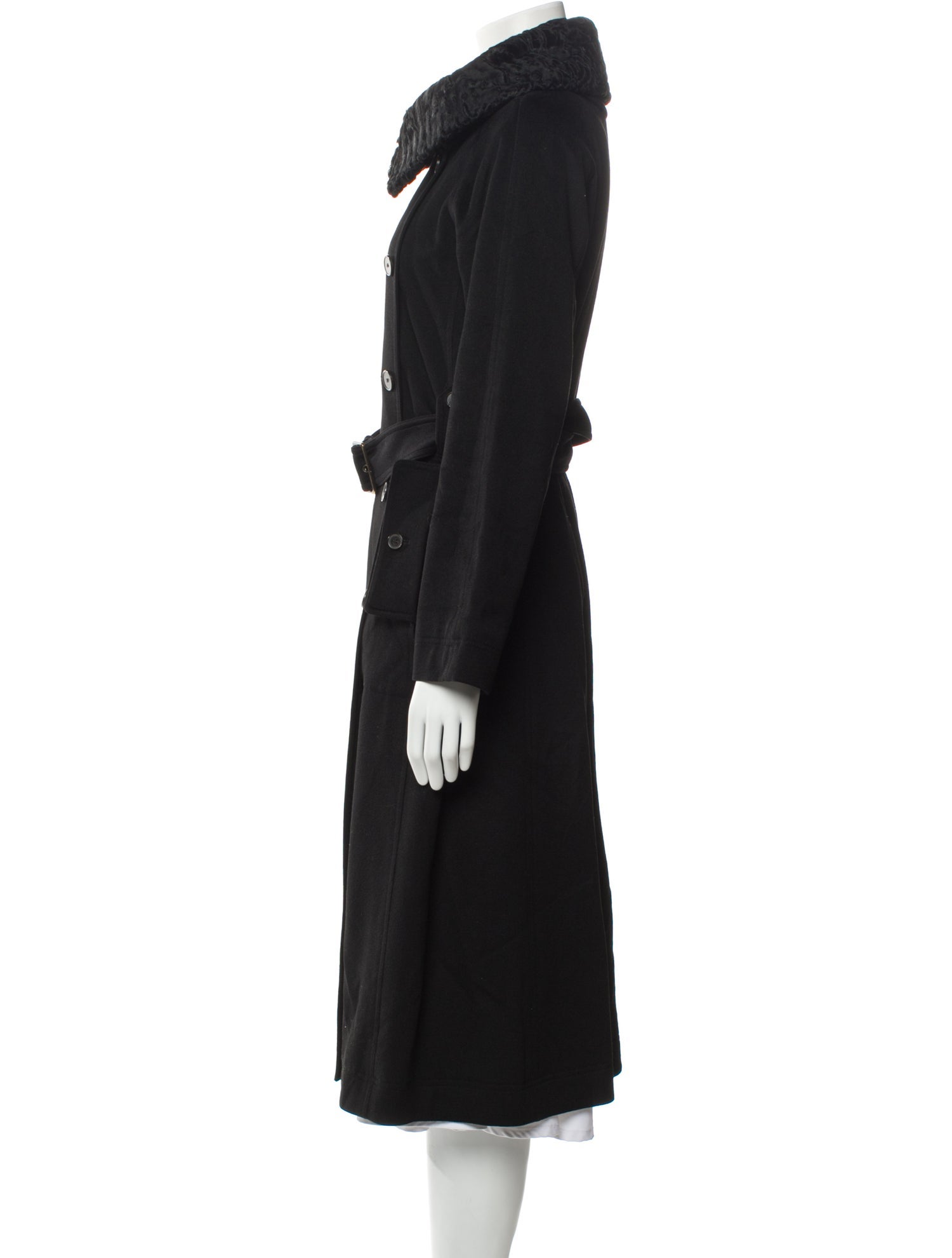 Yves Saint Laurent Rive Gauche Vintage 2000's Fur Coat