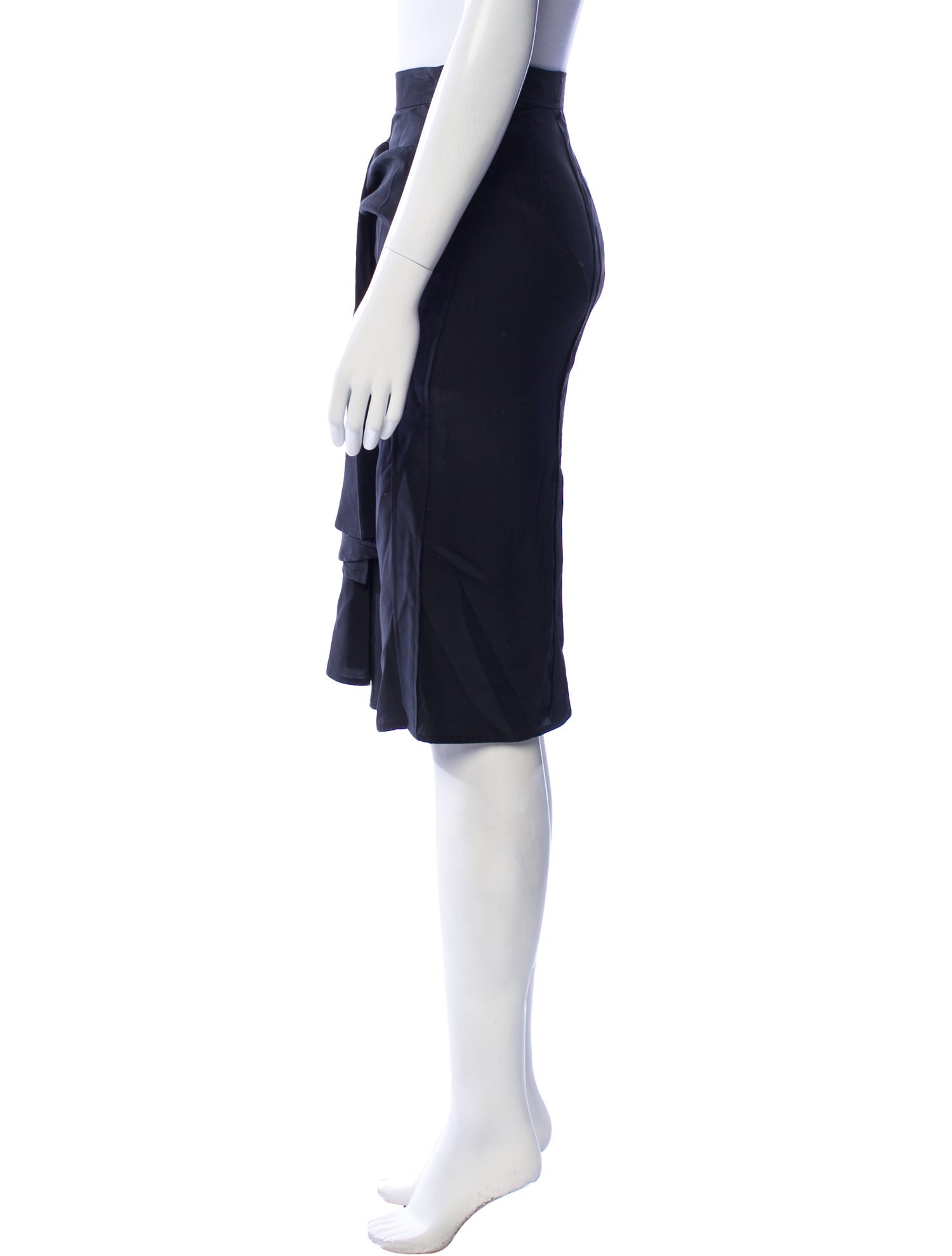 Yves Saint Laurent Rive Gauche Vintage Knee-Length Skirt