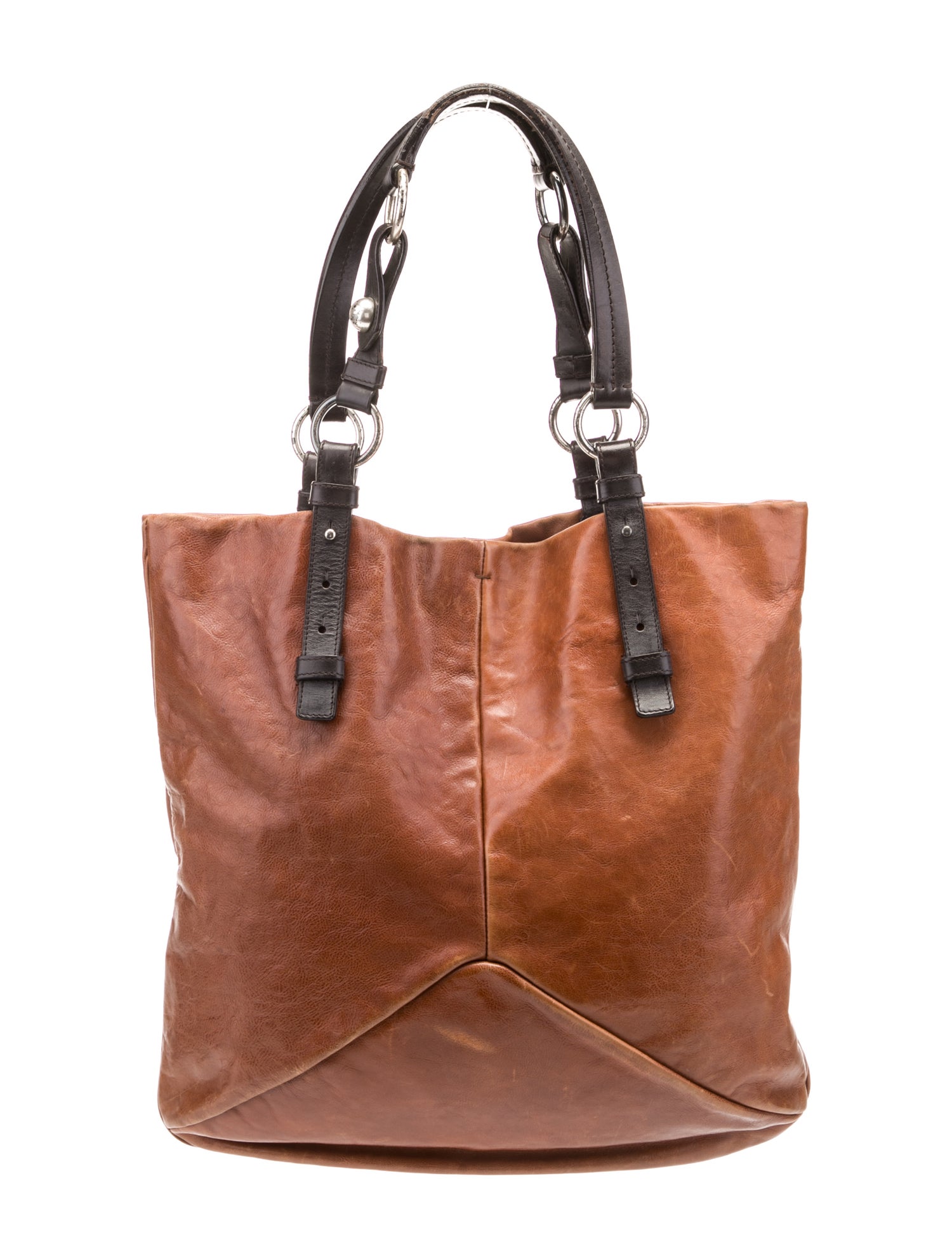 Yves Saint Laurent Rive Gauche Leather Tote