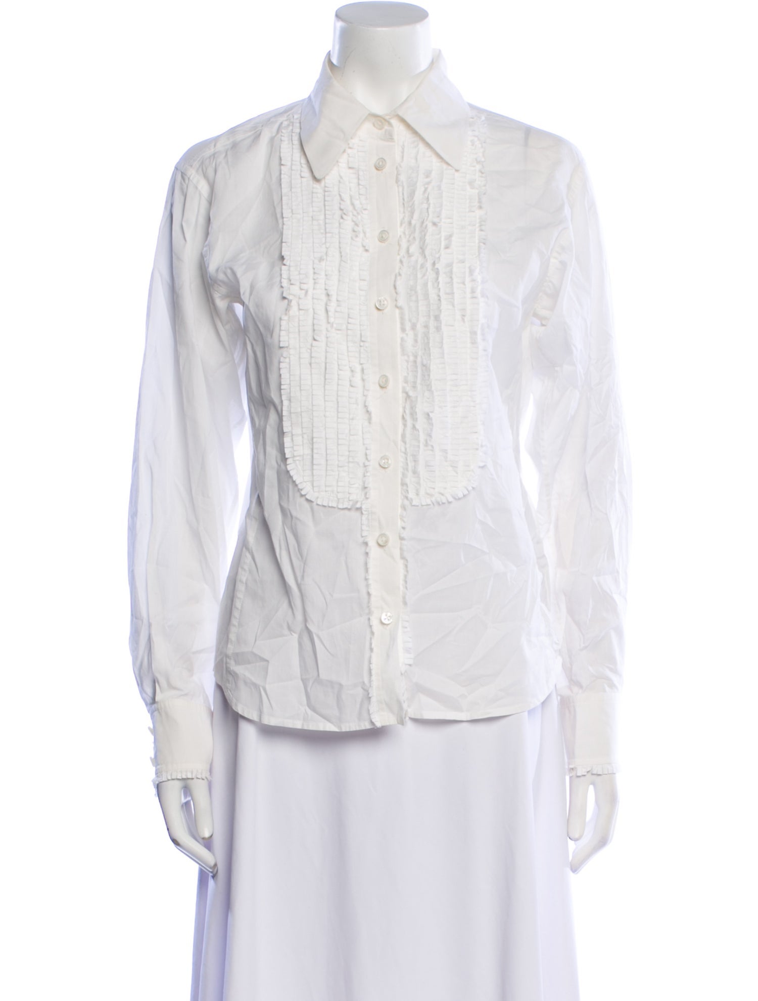 Yves Saint Laurent Rive Gauche Vintage 2005 Button-Up Top