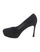 Yves Saint Laurent Rive Gauche Suede Pumps
