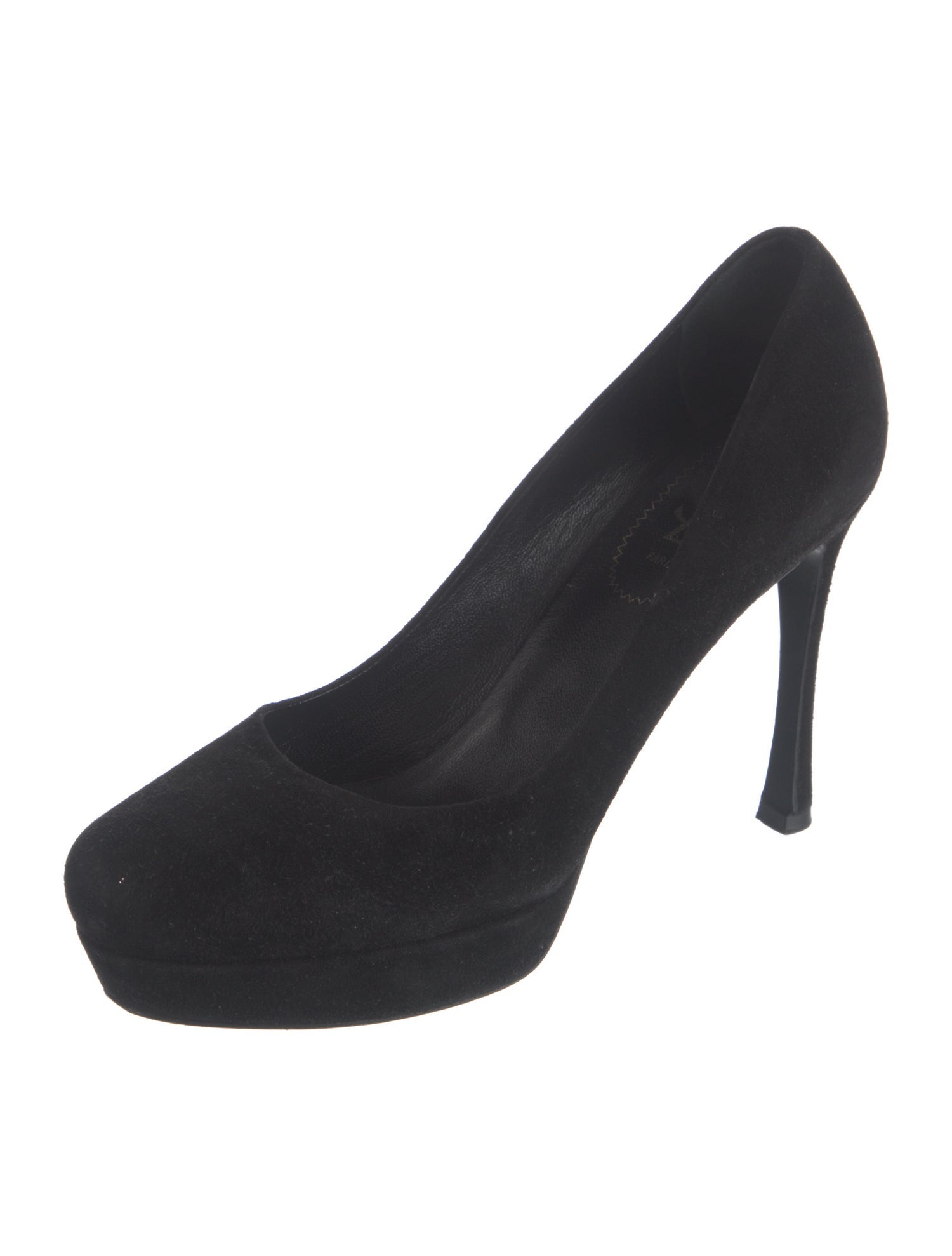 Yves Saint Laurent Rive Gauche Suede Pumps