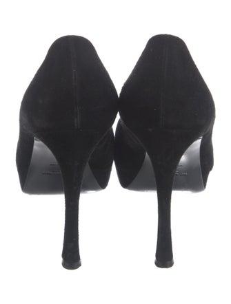 Yves Saint Laurent Rive Gauche Suede Pumps