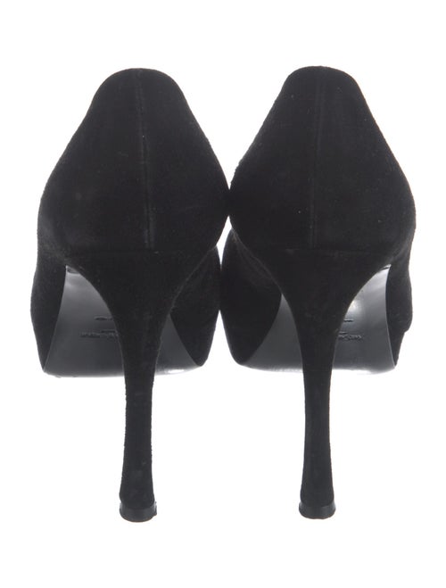 Yves Saint Laurent Rive Gauche Suede Pumps