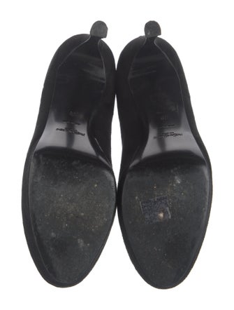 Yves Saint Laurent Rive Gauche Suede Pumps