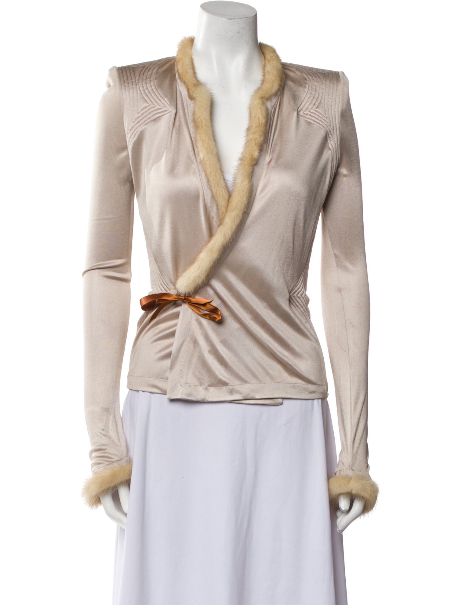 Yves Saint Laurent Rive Gauche Vintage 2004 Fur Jacket