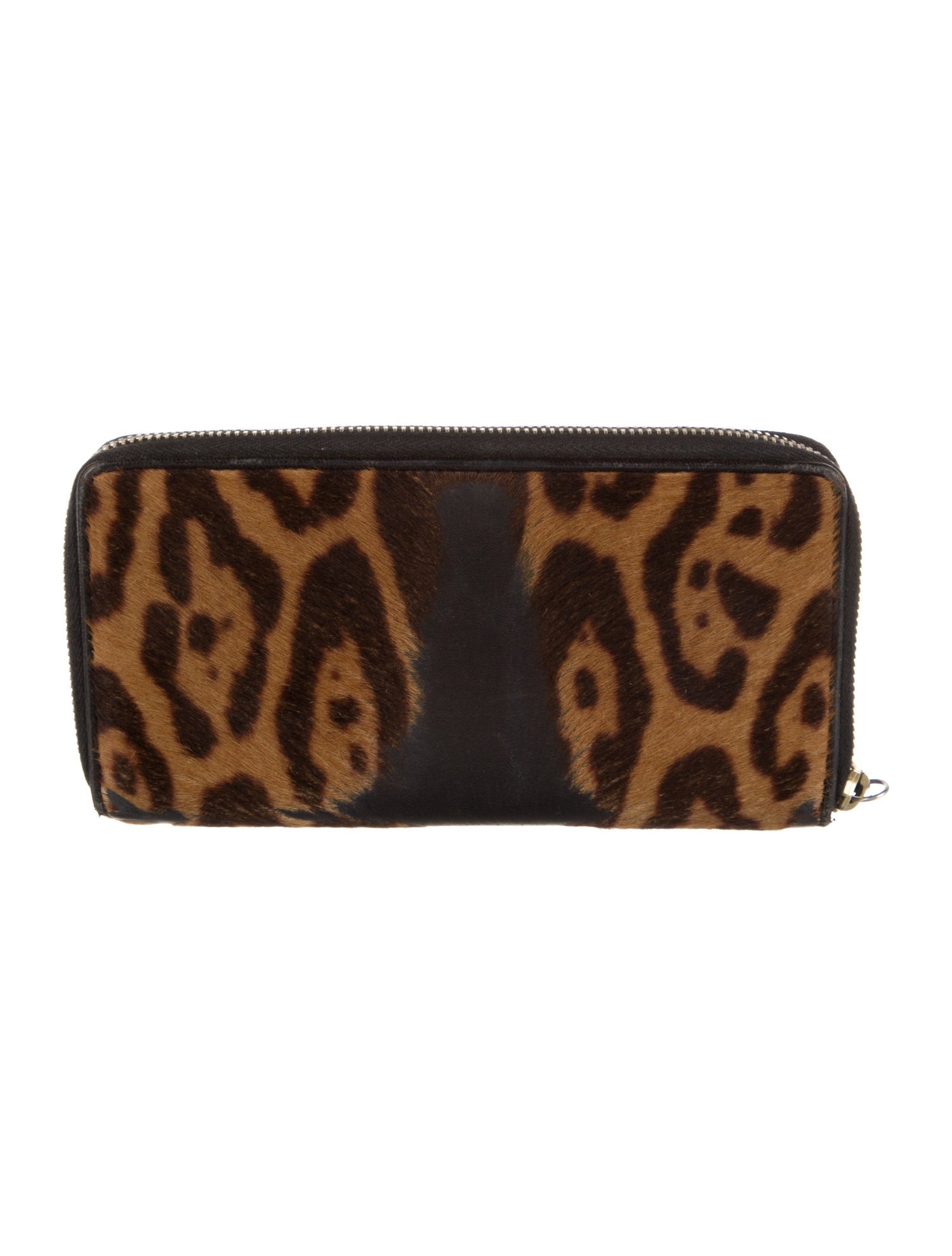 Yves Saint Laurent Rive Gauche Vintage Ponyhair Continental Wallet