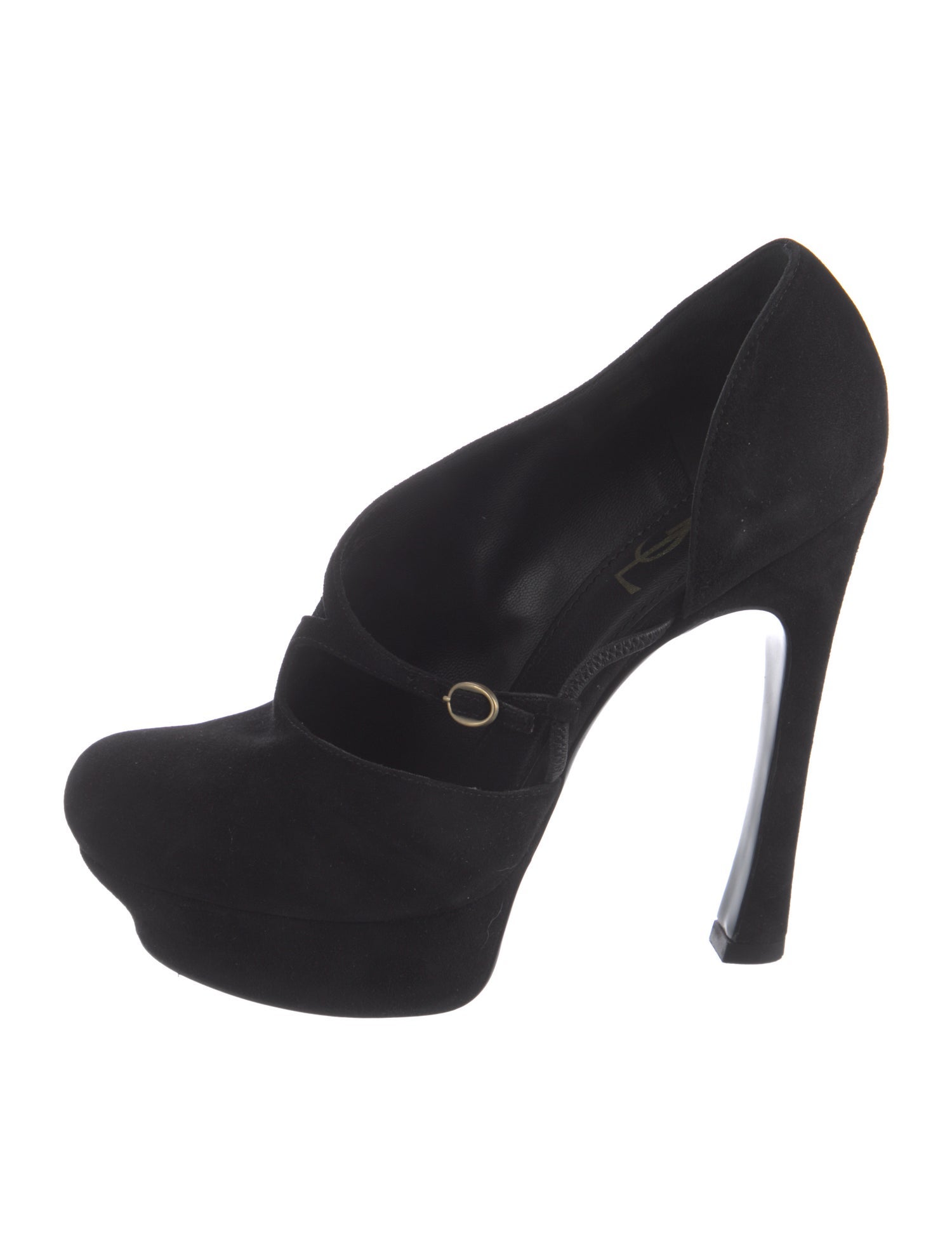 Yves Saint Laurent Rive Gauche Suede Pumps