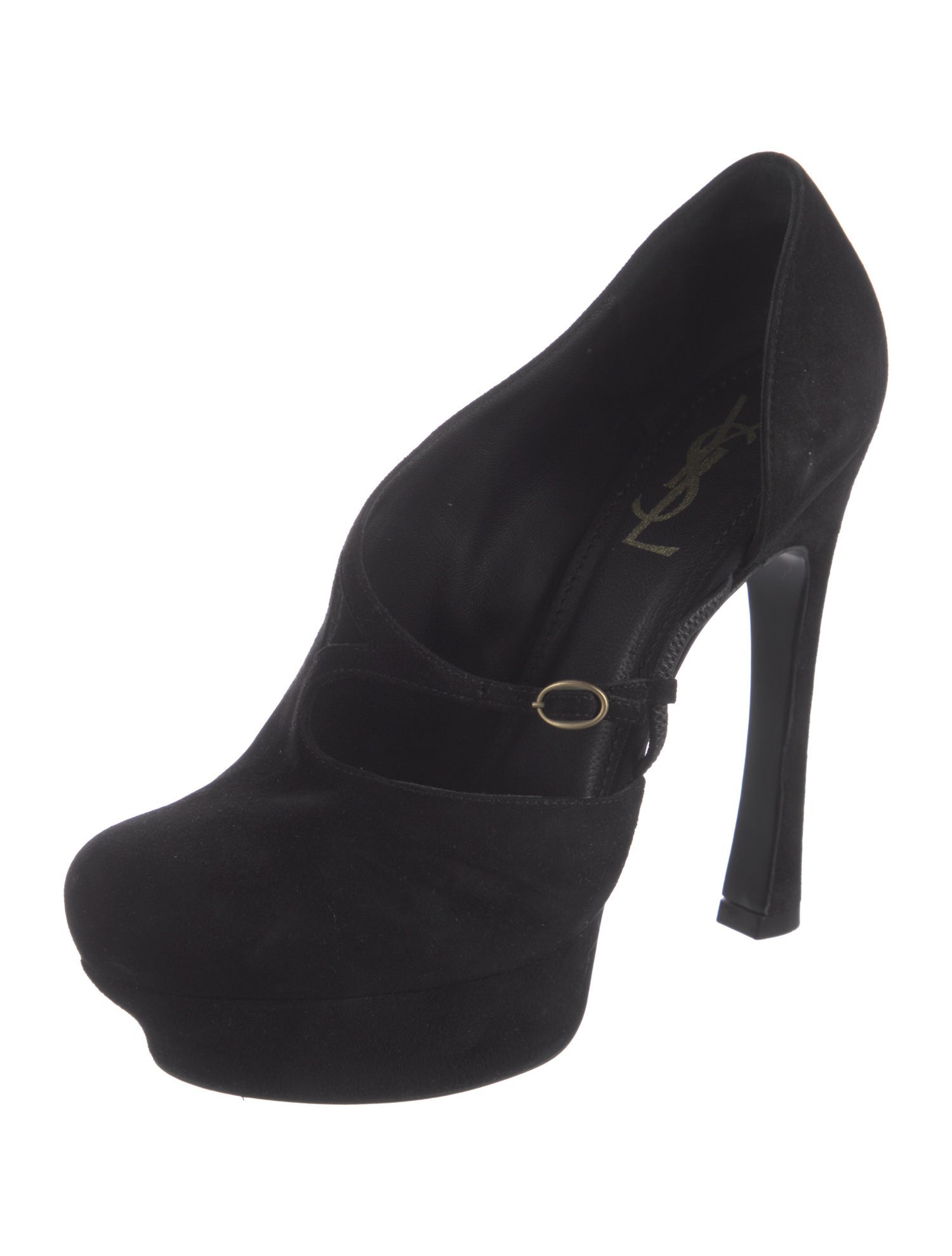Yves Saint Laurent Rive Gauche Suede Pumps