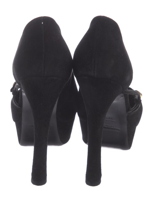 Yves Saint Laurent Rive Gauche Suede Pumps