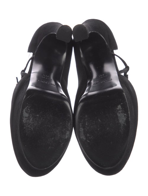 Yves Saint Laurent Rive Gauche Suede Pumps
