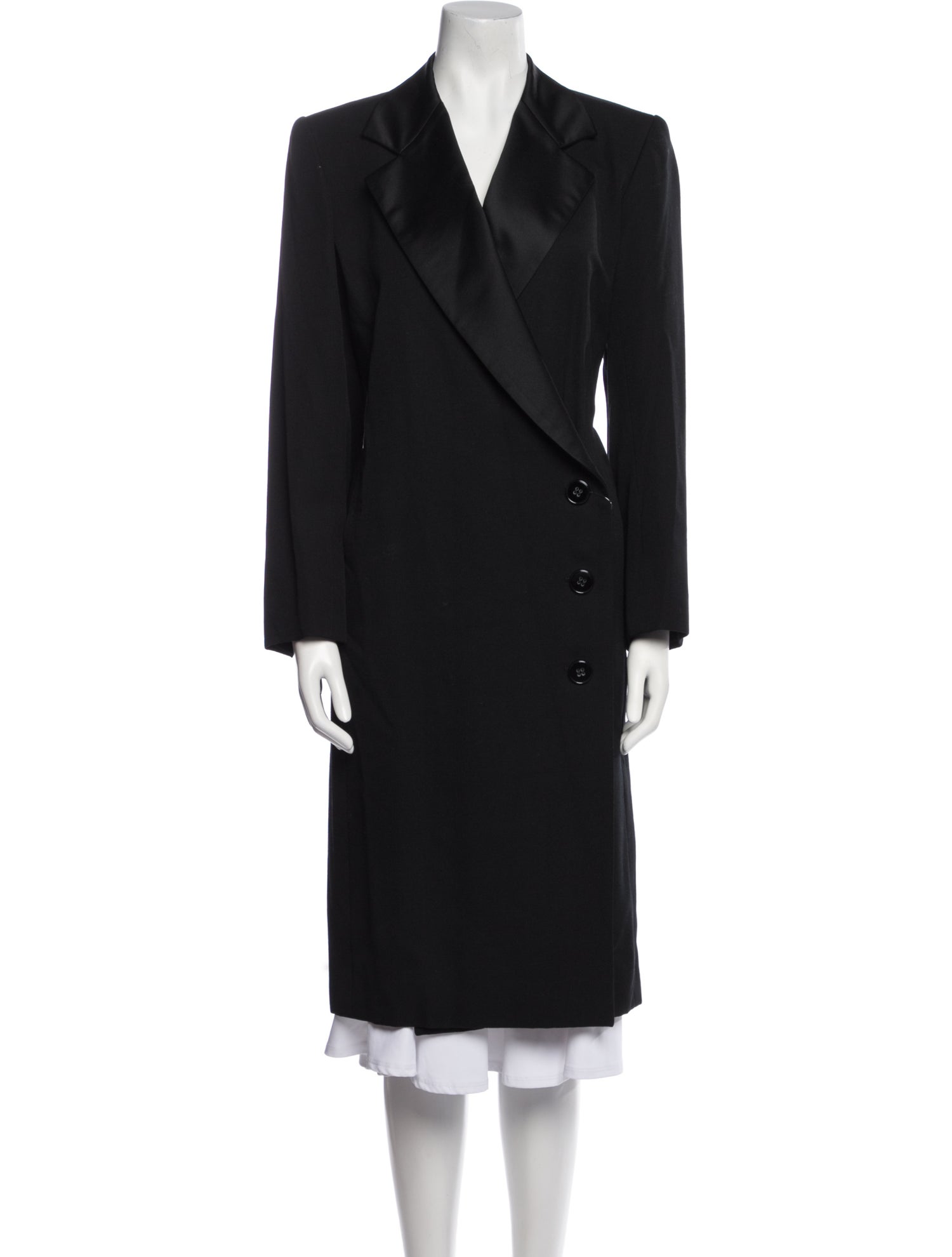 Yves Saint Laurent Rive Gauche Vintage 1980's Coat