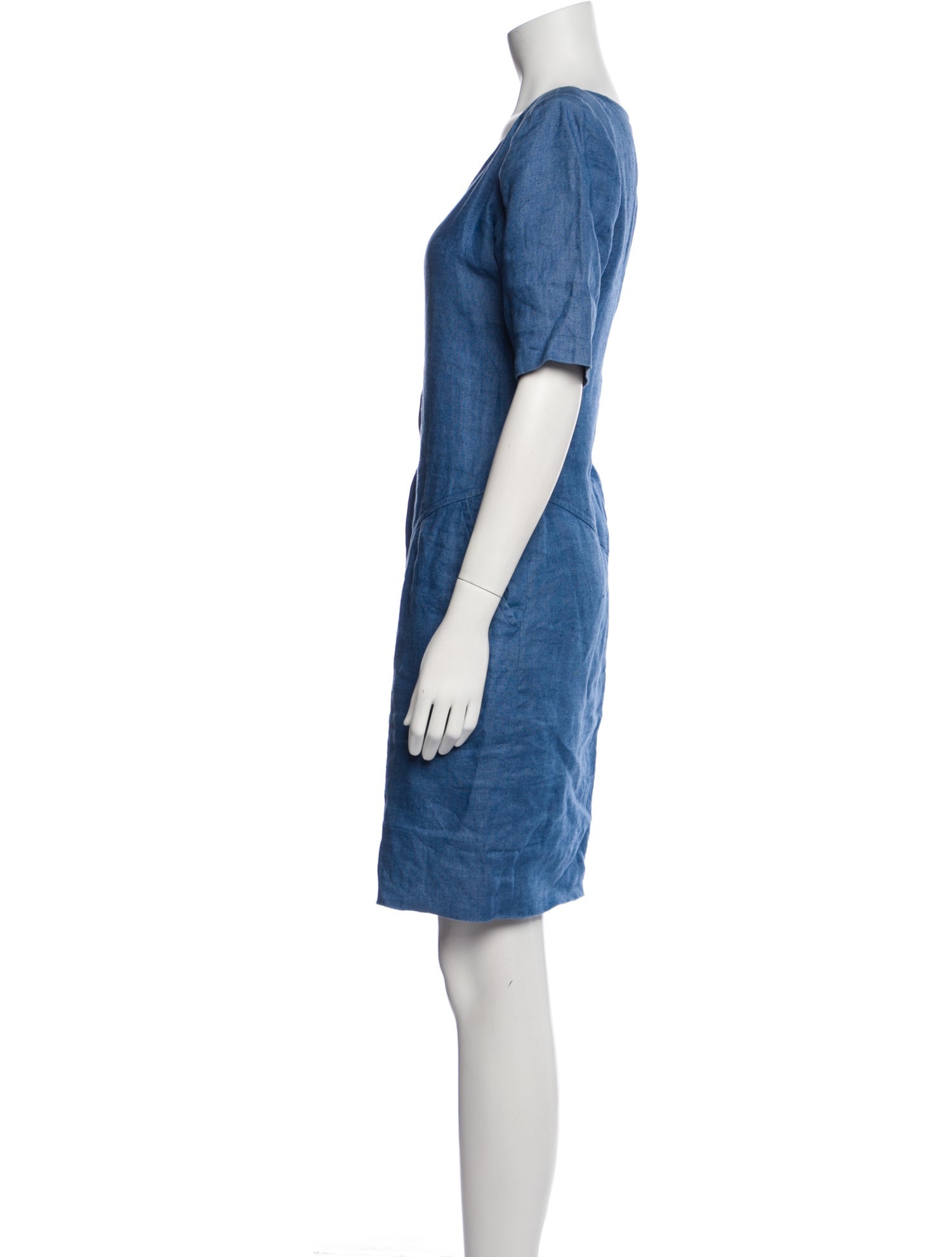 Yves Saint Laurent Rive Gauche Vintage Knee-Length Dress