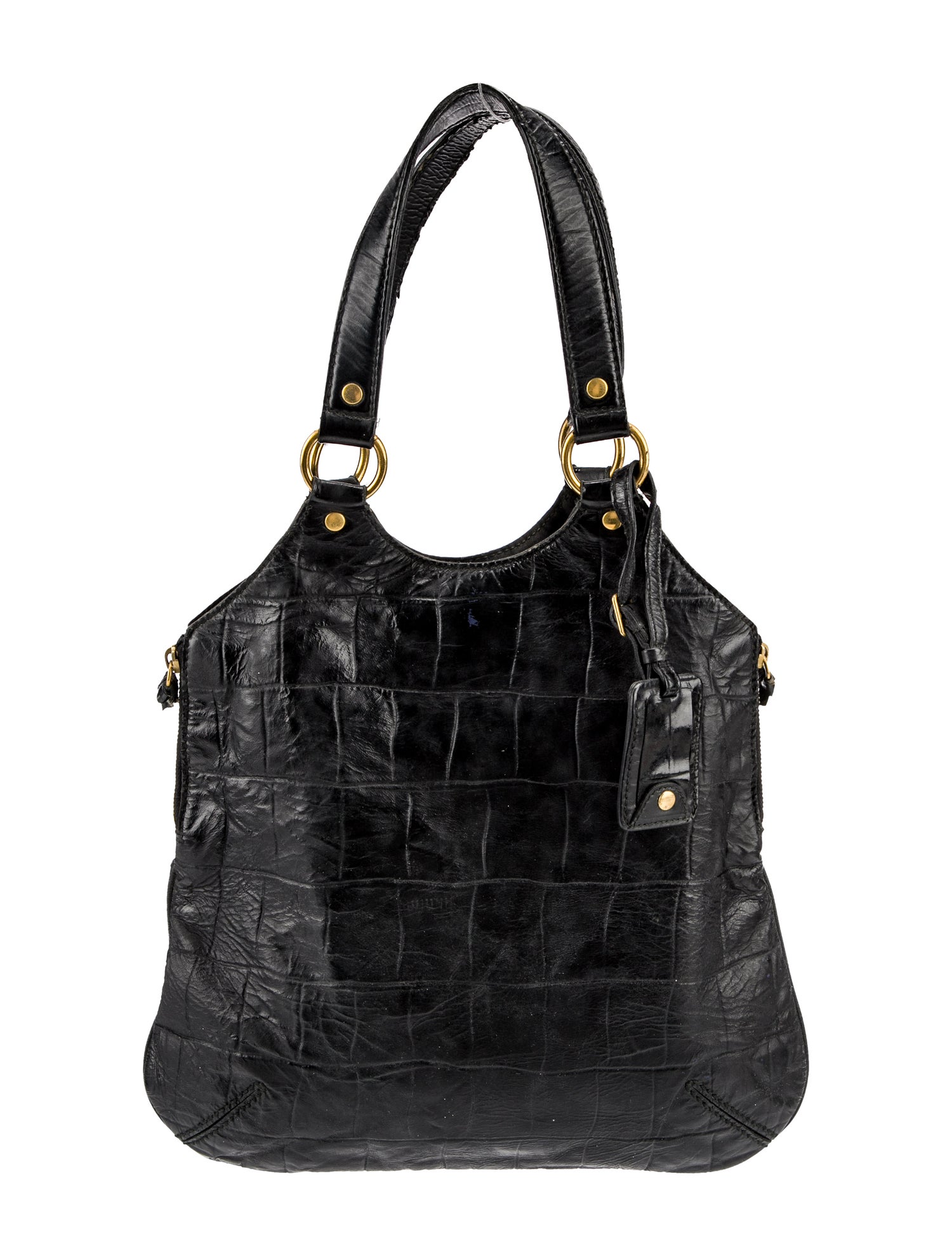 Yves Saint Laurent Rive Gauche Quilted Top Handle Bag