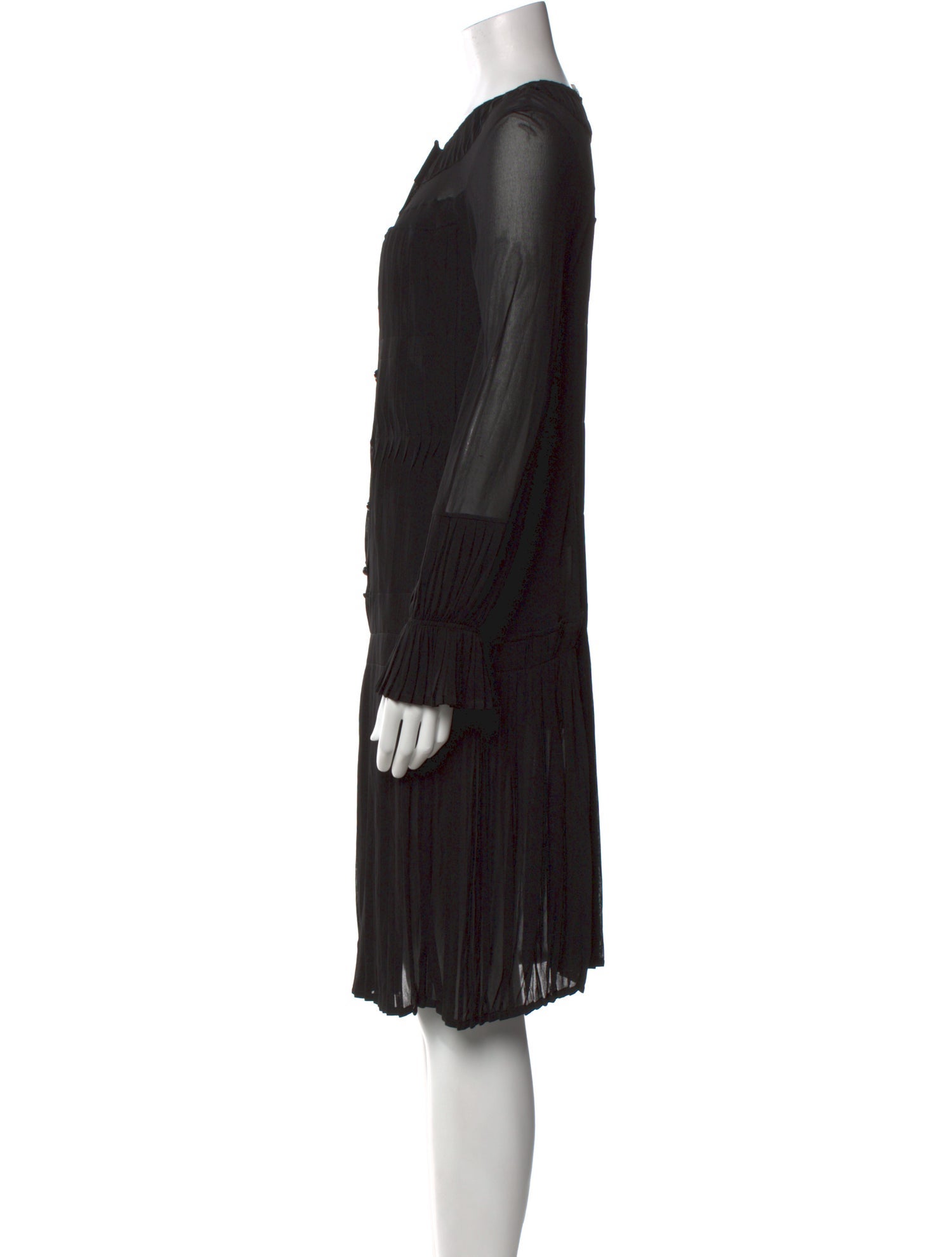 Yves Saint Laurent Rive Gauche Vintage Knee-Length Dress