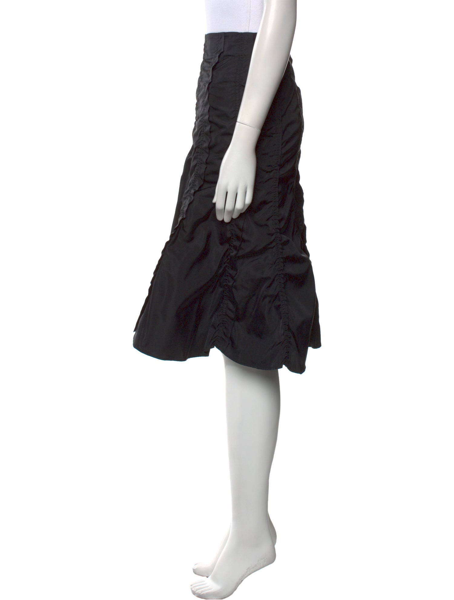 Yves Saint Laurent Rive Gauche Vintage Knee-Length Skirt