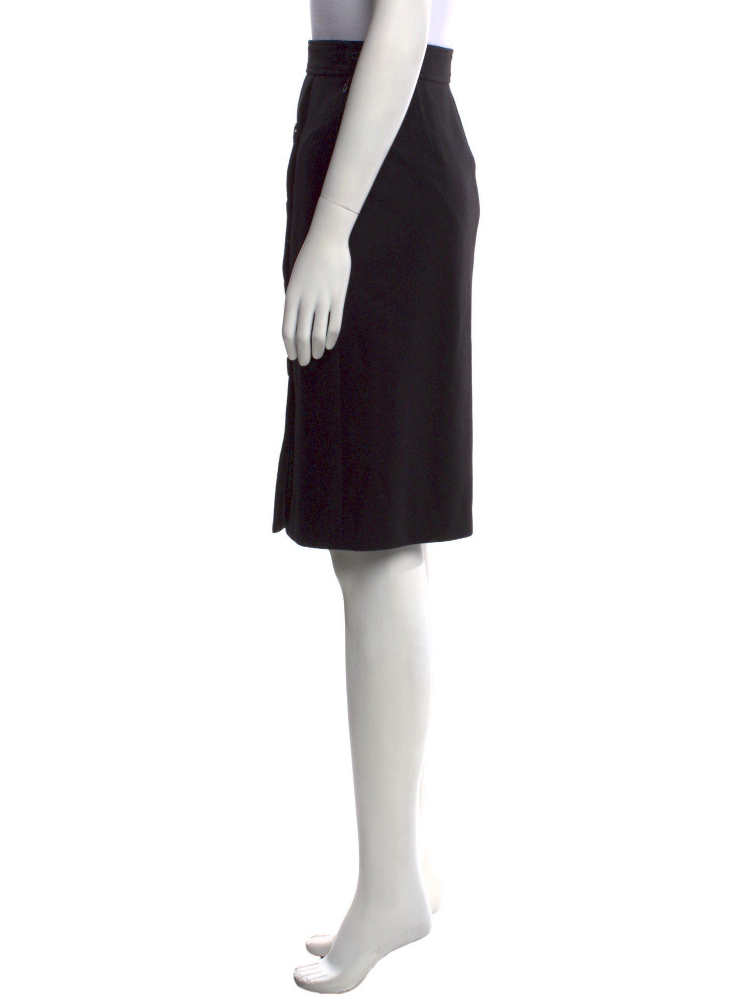 Yves Saint Laurent Rive Gauche Vintage Knee-Length Skirt